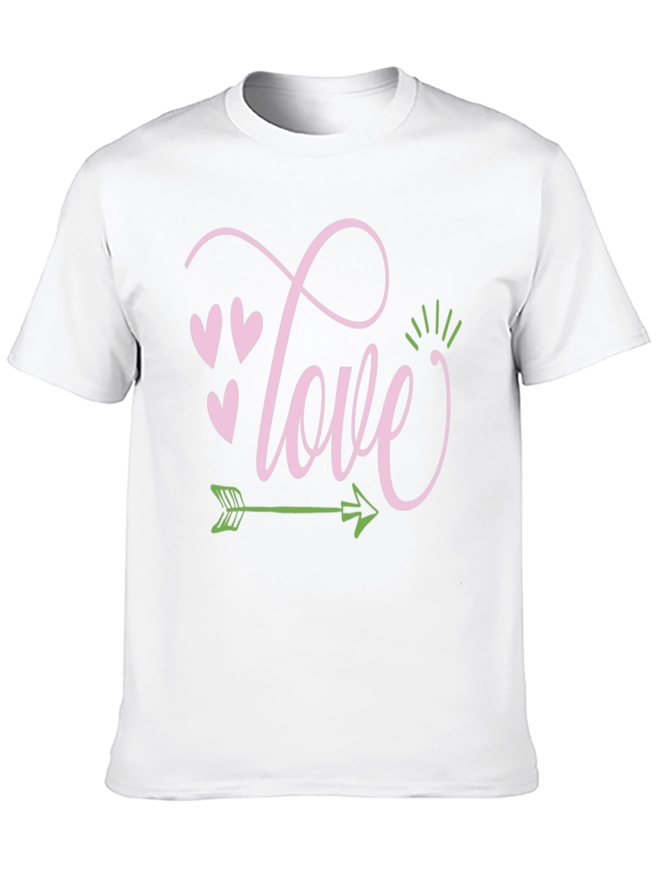 Love Arrow Graphic Tee - Black