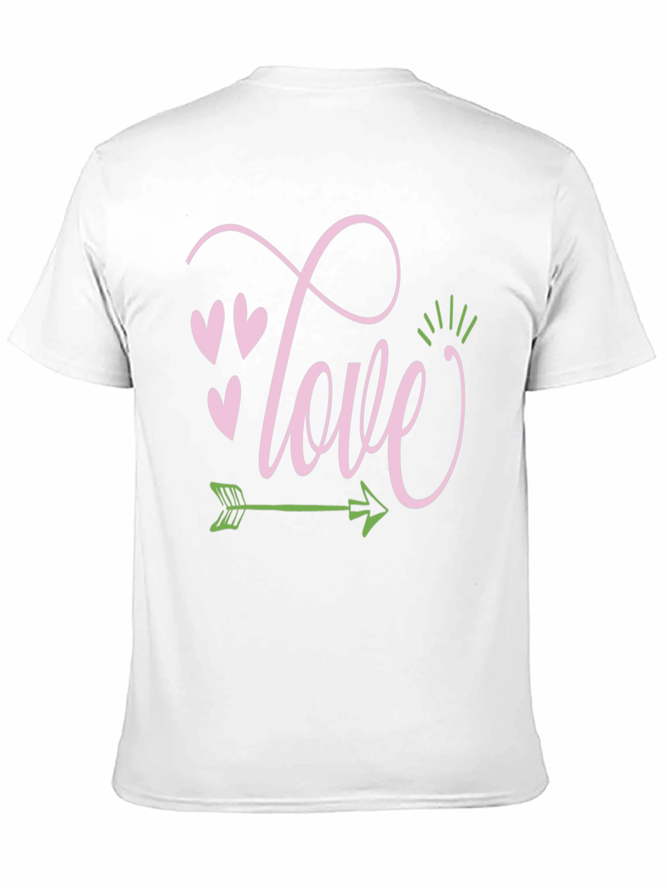 Love Arrow Graphic Tee - Black