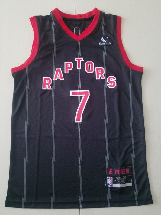 Men's Toronto Raptors Kyle Lowry Black 2020/21 Swingman Jerseys