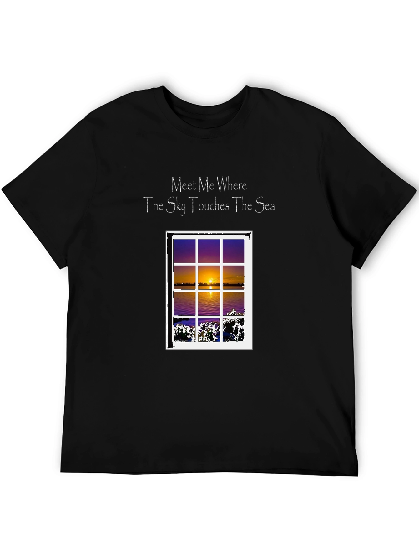 Meet Me Where Sky Touches Sea T-Shirt