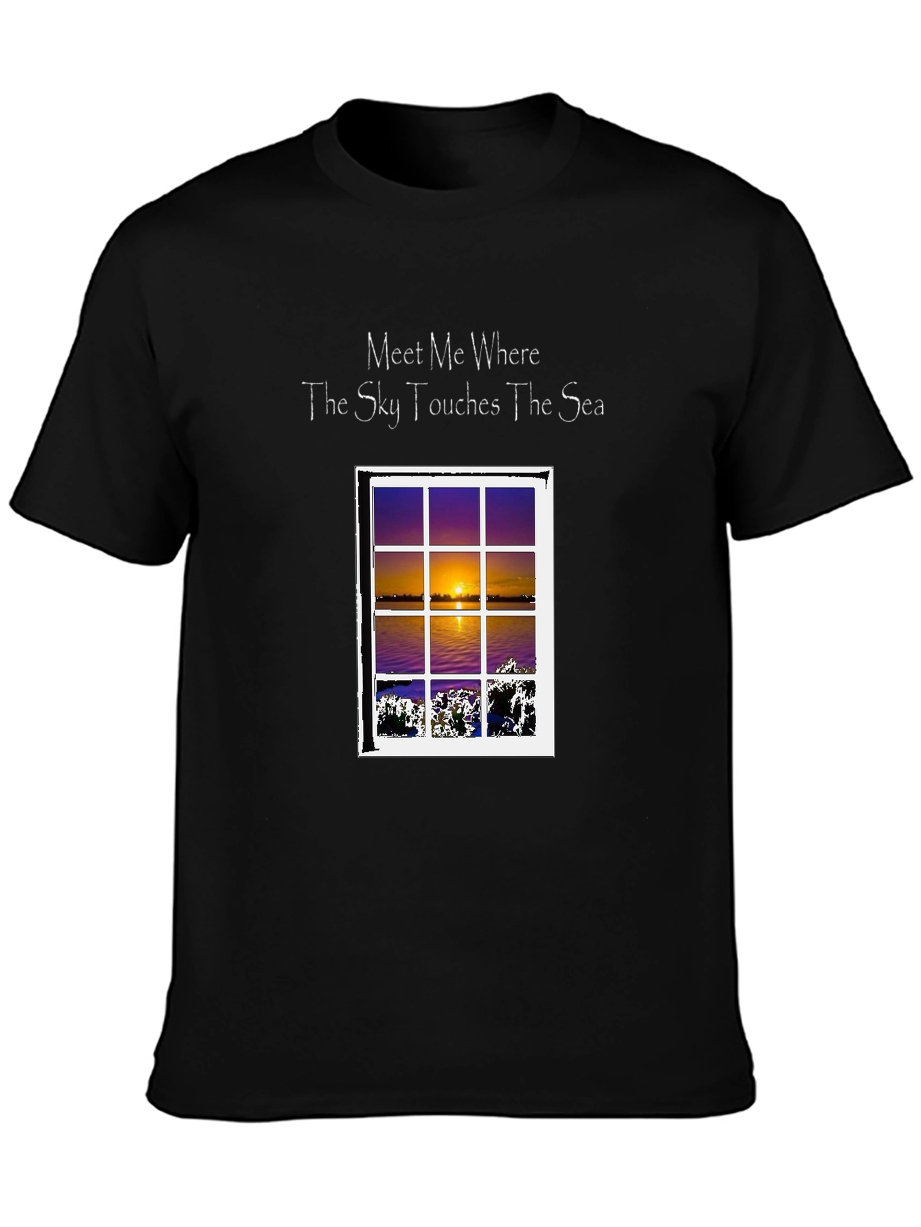 Meet Me Where Sky Touches Sea T-Shirt