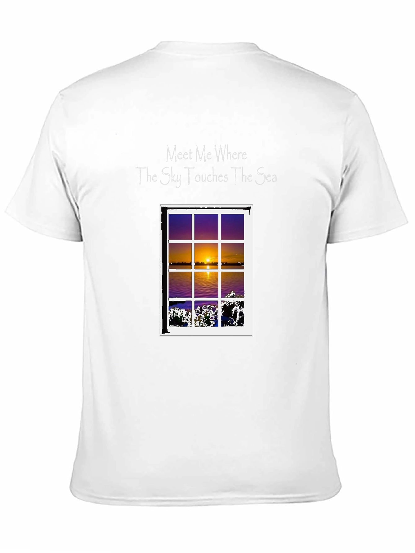 Meet Me Where Sky Touches Sea T-Shirt