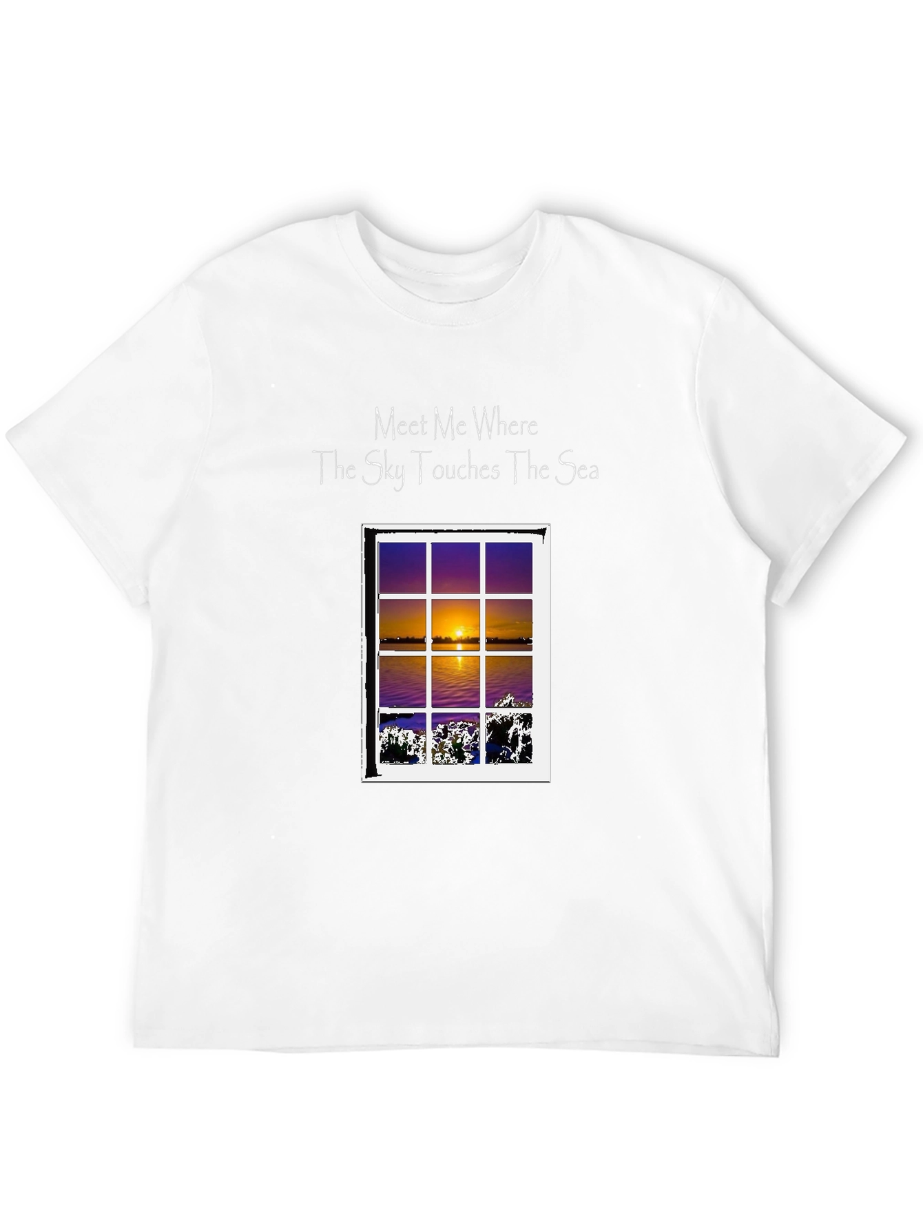 Meet Me Where Sky Touches Sea T-Shirt