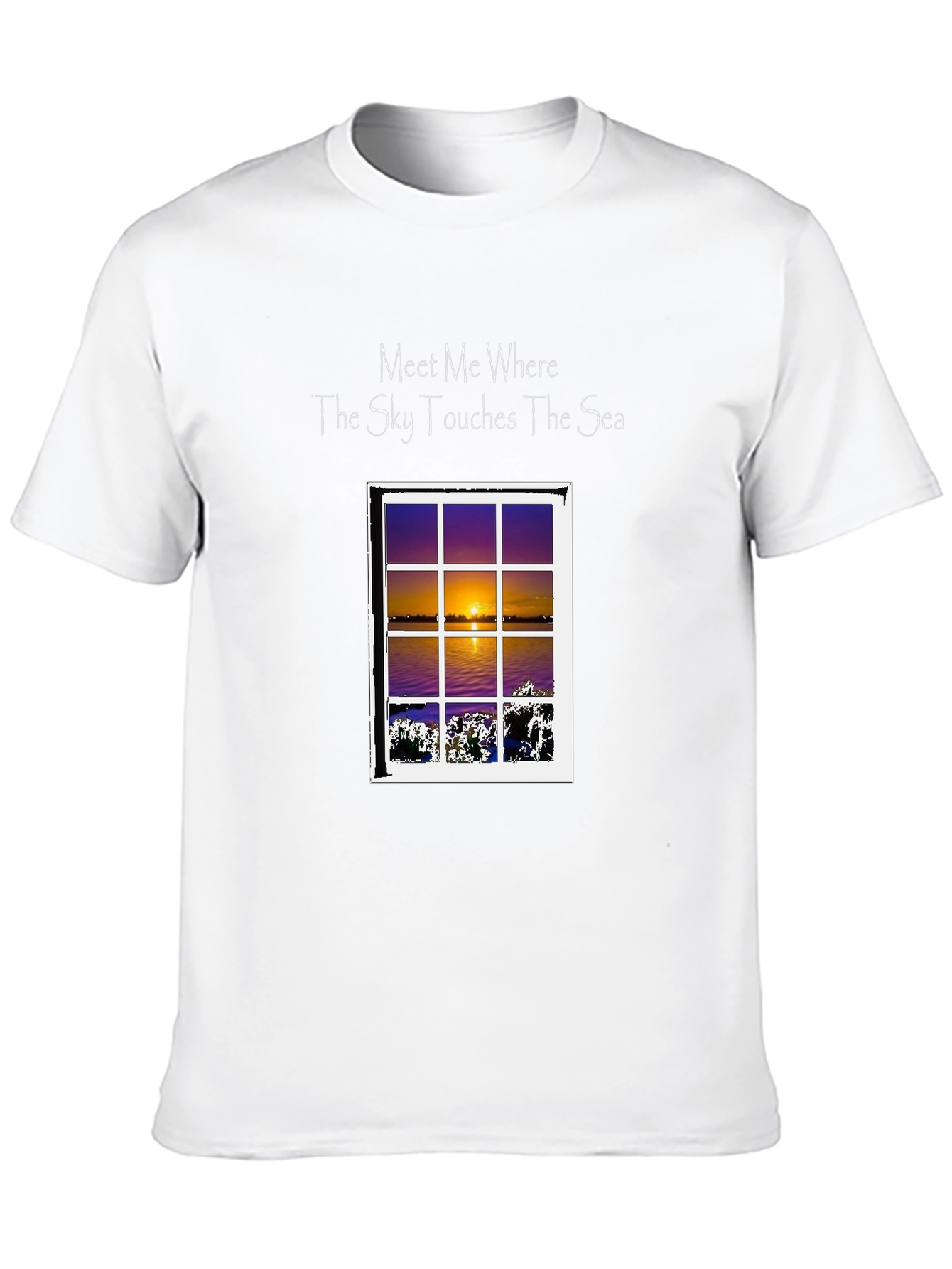 Meet Me Where Sky Touches Sea T-Shirt