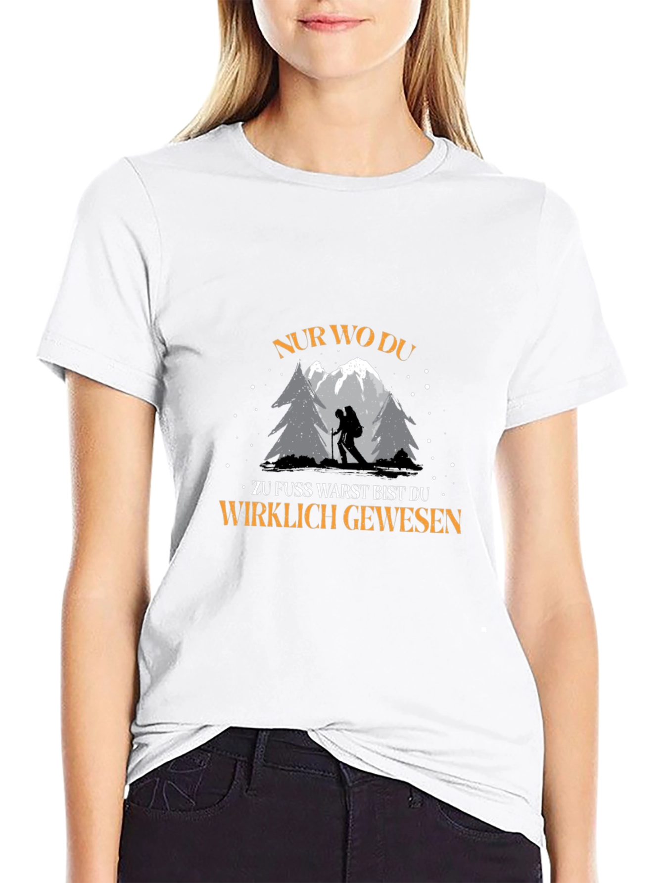 Hiking Adventure T-Shirt - Nur Wo Du Wirklich Gewesen