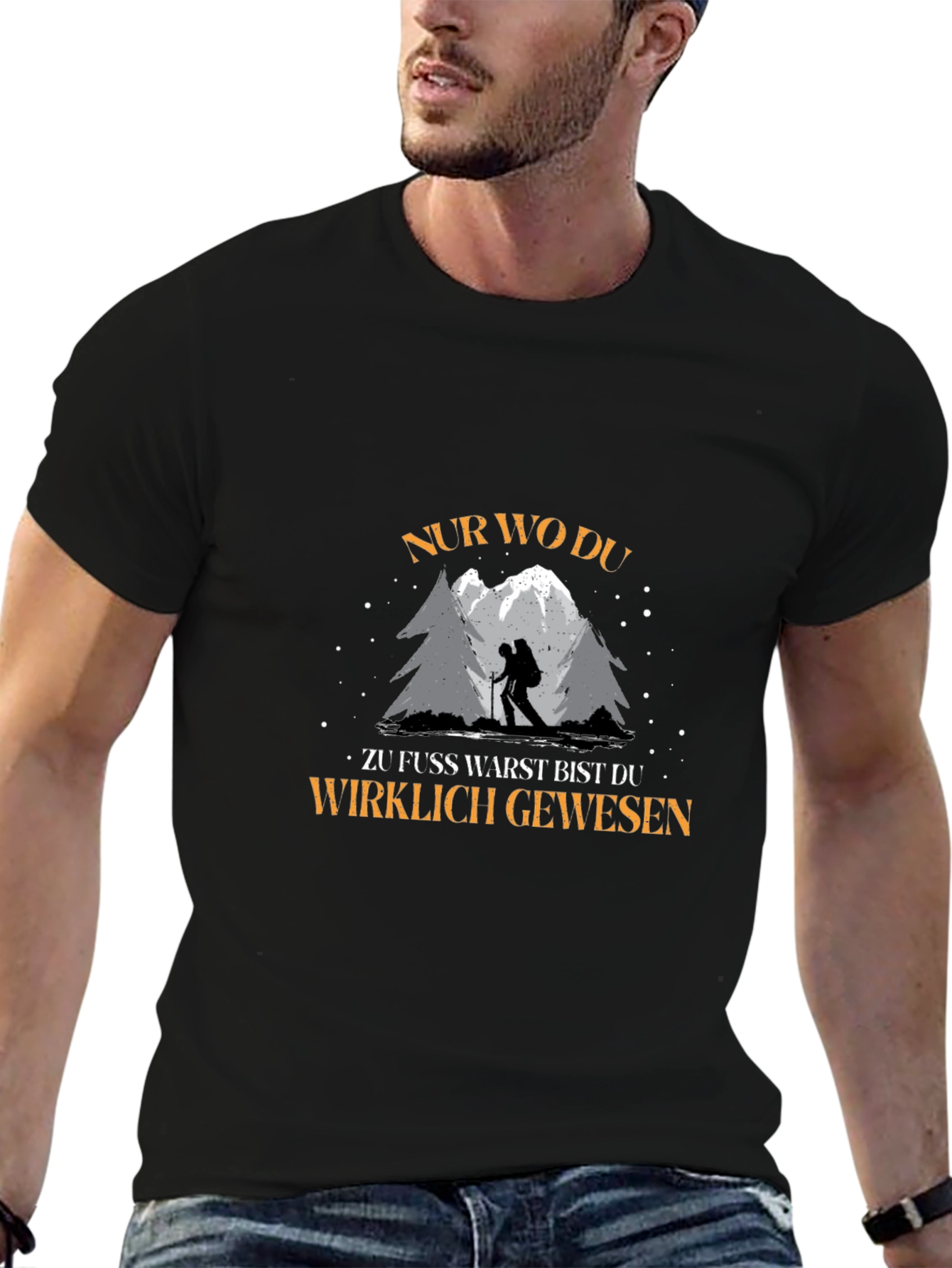 Hiking Adventure T-Shirt - Nur Wo Du Wirklich Gewesen