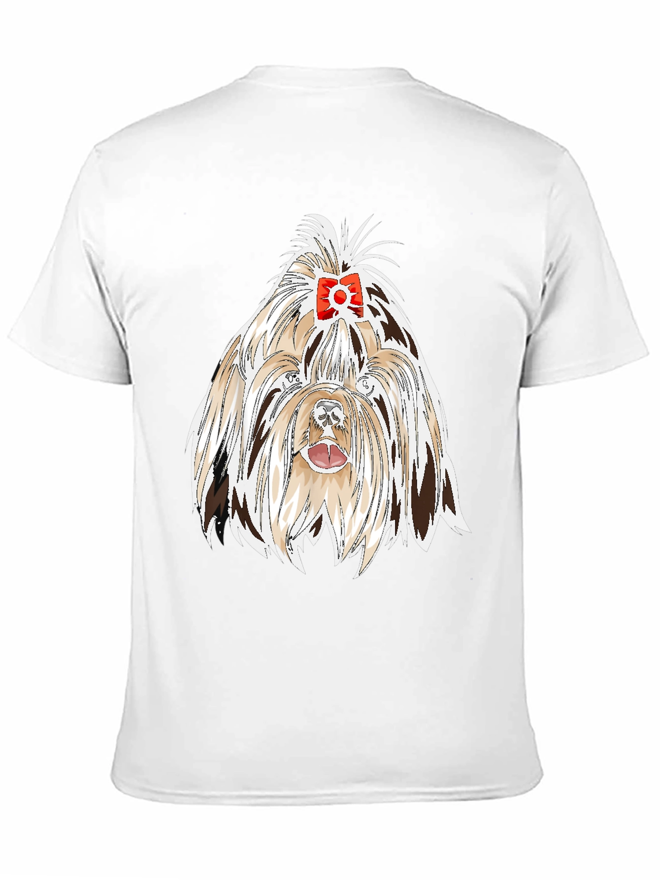Dog Lover T-Shirt - Cute Shih Tzu Graphic Tee