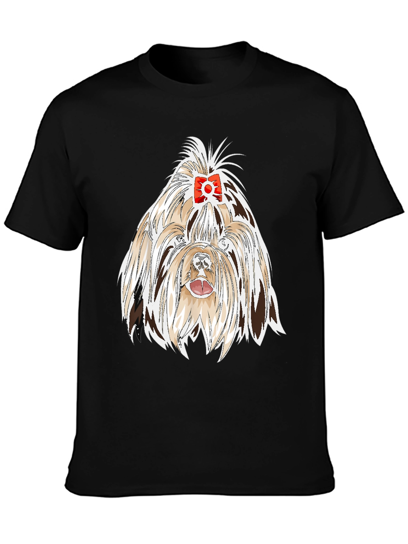 Dog Lover T-Shirt - Cute Shih Tzu Graphic Tee