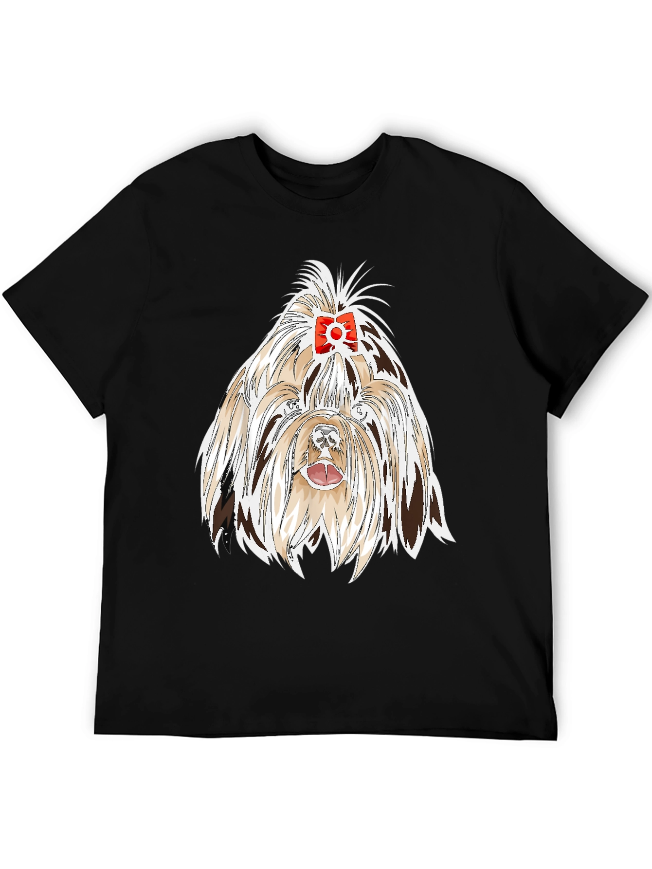 Dog Lover T-Shirt - Cute Shih Tzu Graphic Tee
