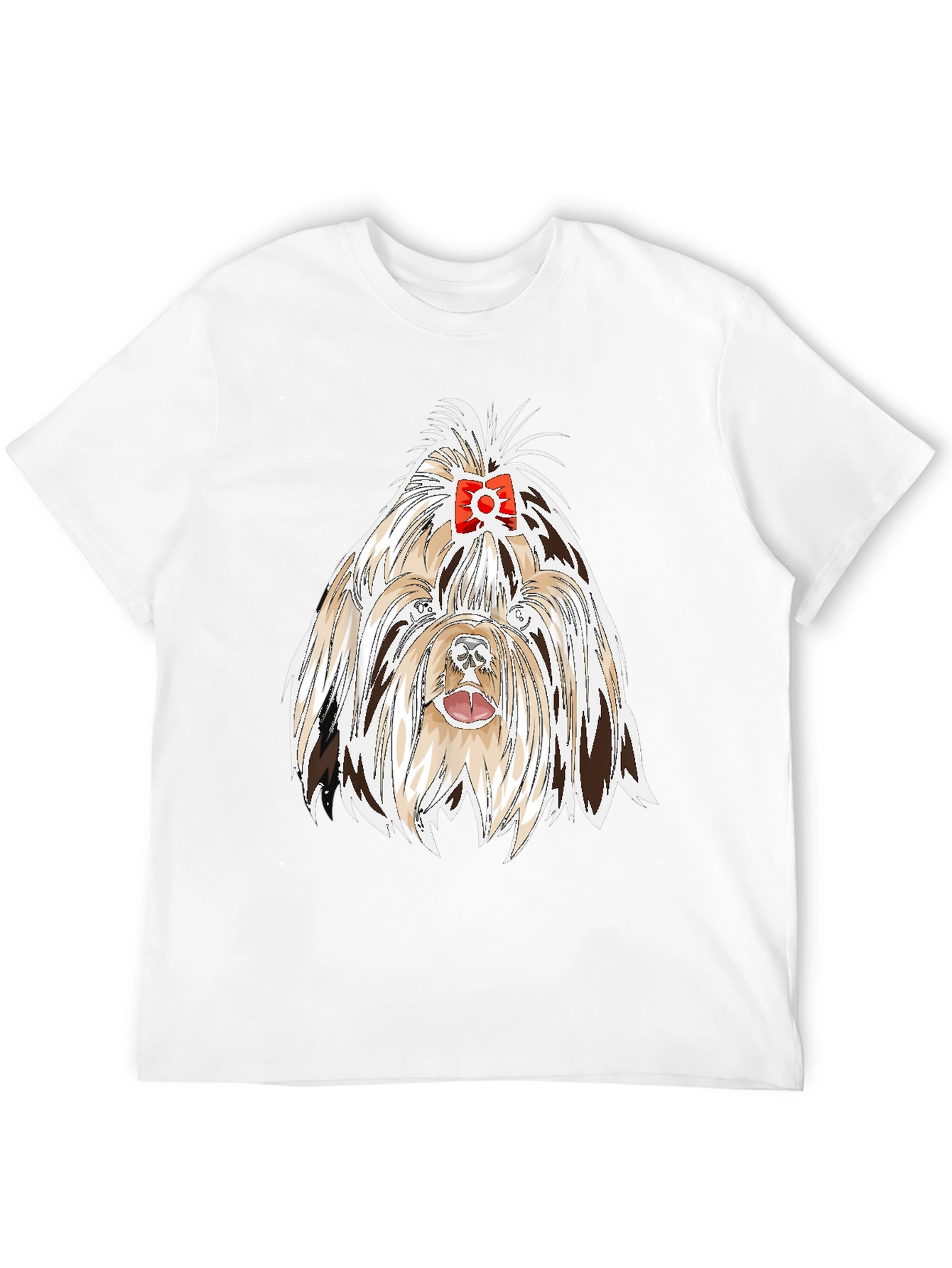 Dog Lover T-Shirt - Cute Shih Tzu Graphic Tee