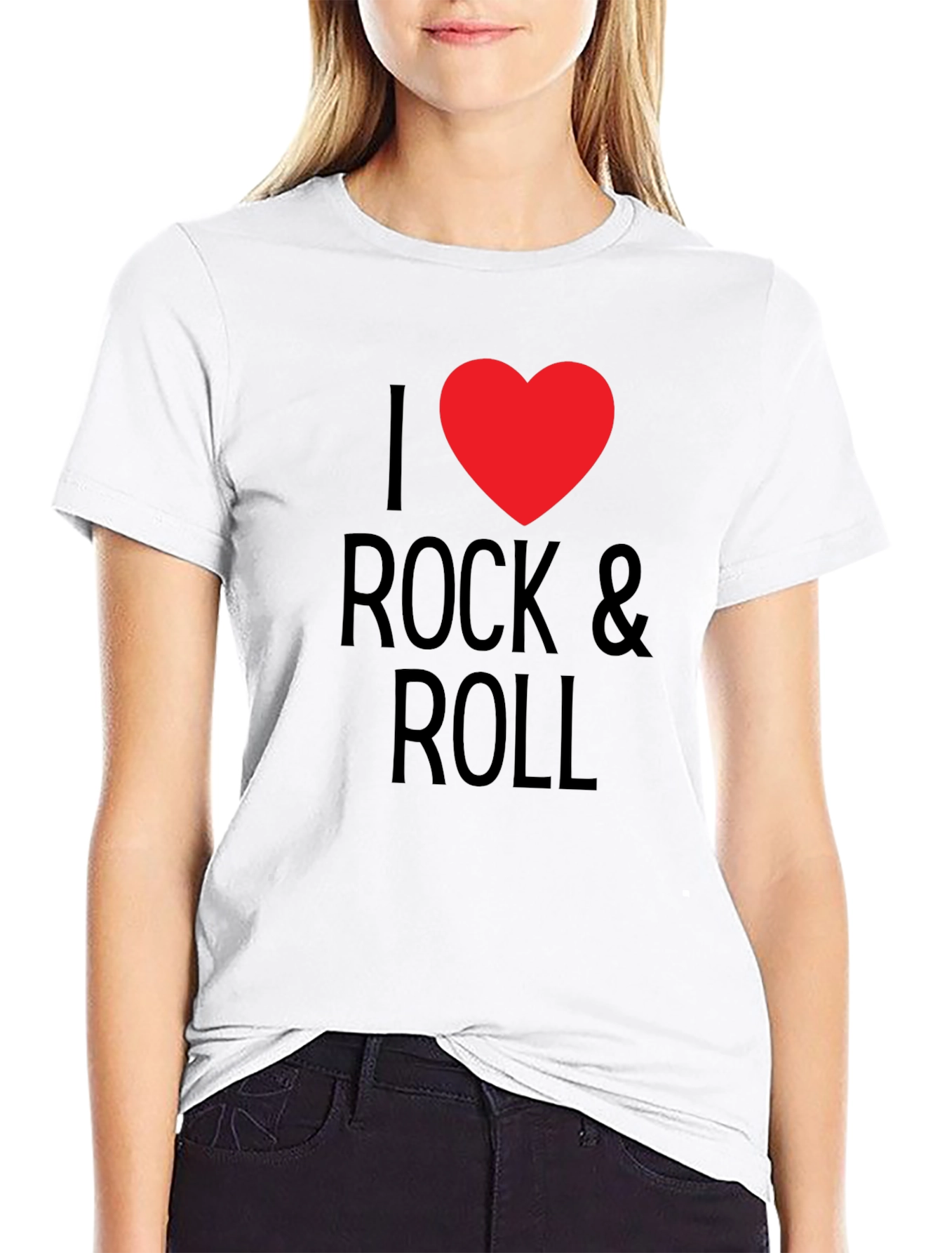 I Love Rock & Roll Graphic Tee