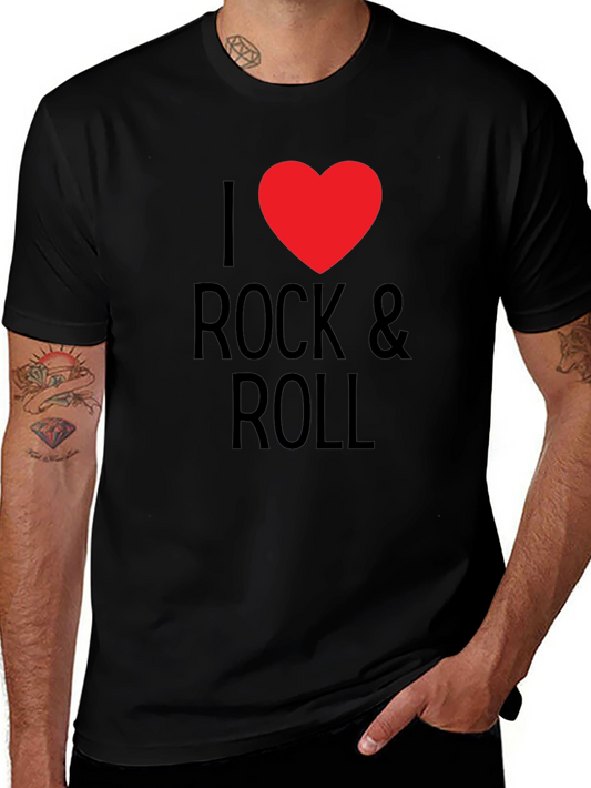 I Love Rock & Roll Graphic Tee