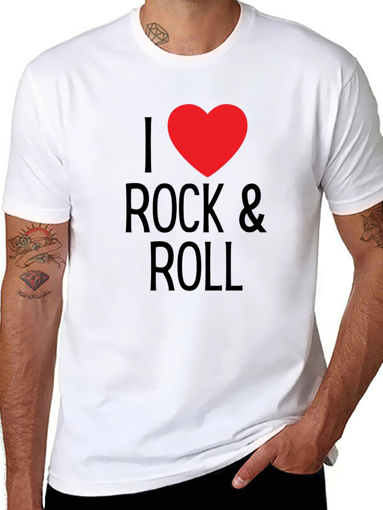I Love Rock & Roll Graphic Tee