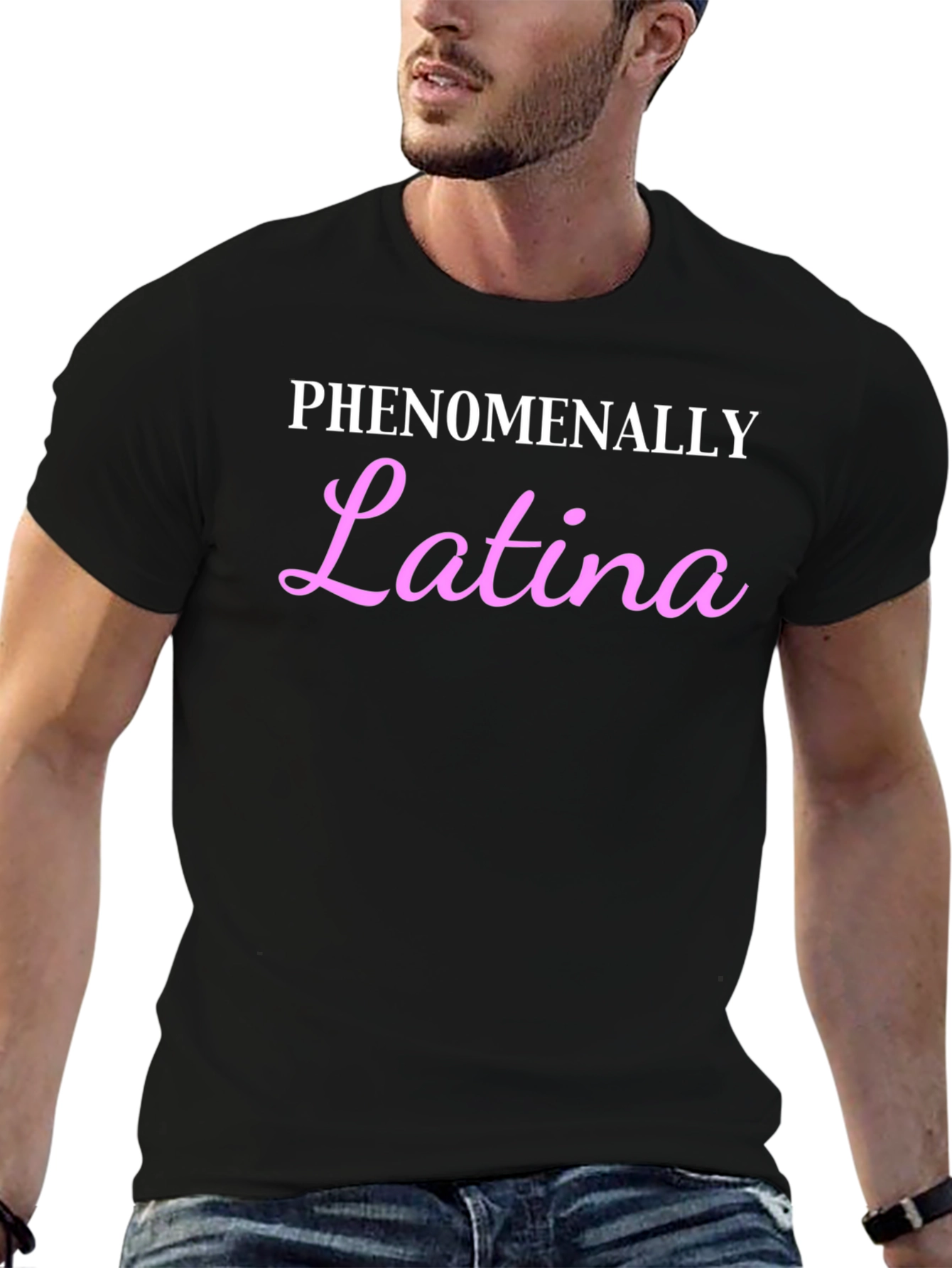 Phenomenally Latina Black T-Shirt