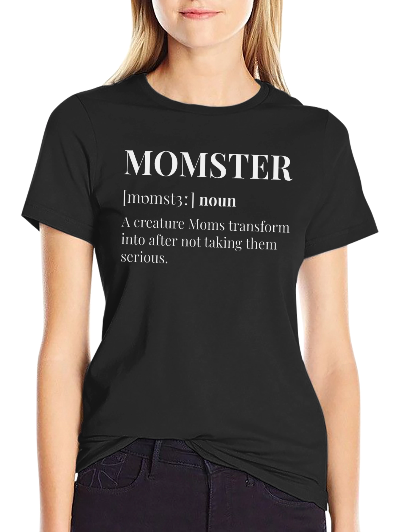 Momster Definition Graphic Tee - Funny Mom T-Shirt
