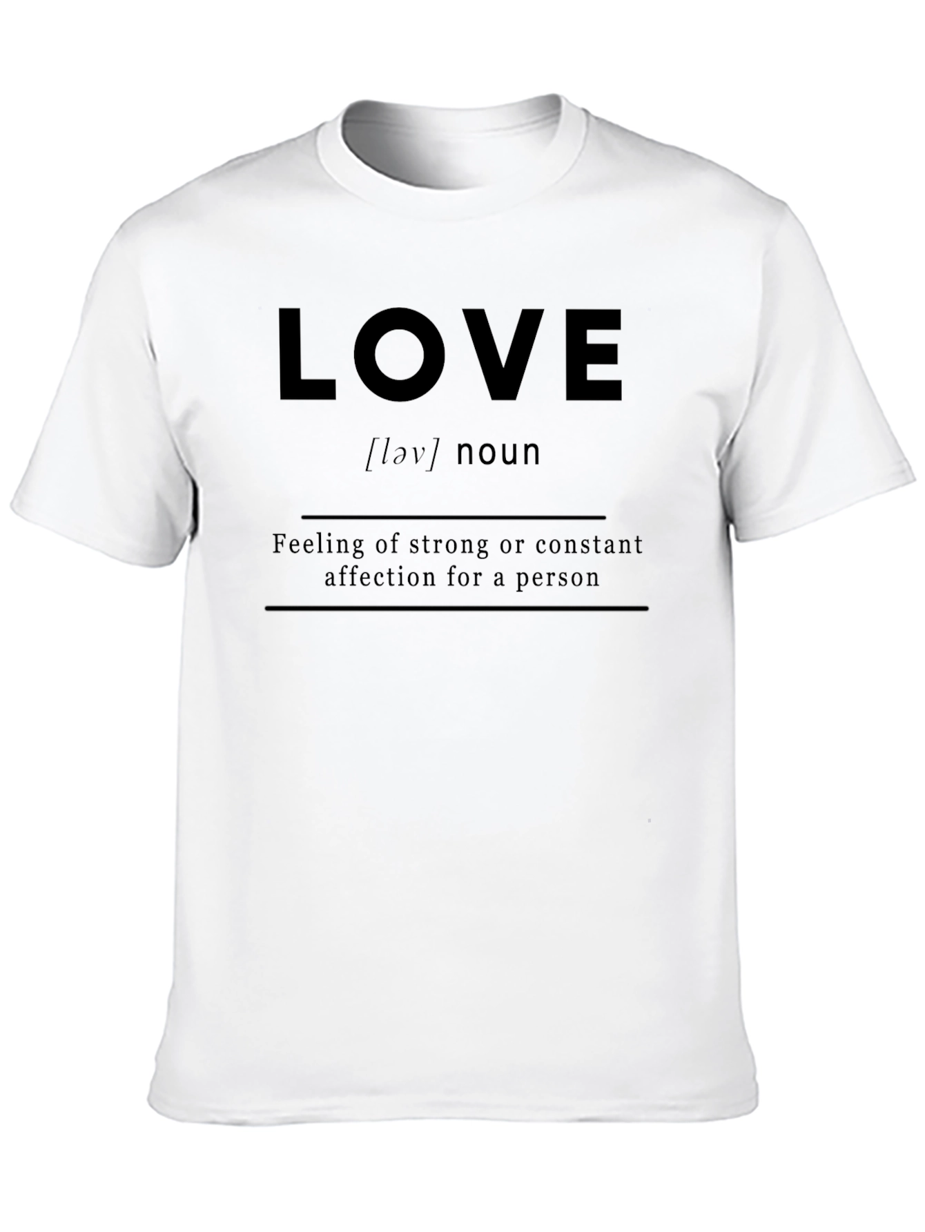 Love Definition T-Shirt - Affectionate Tee