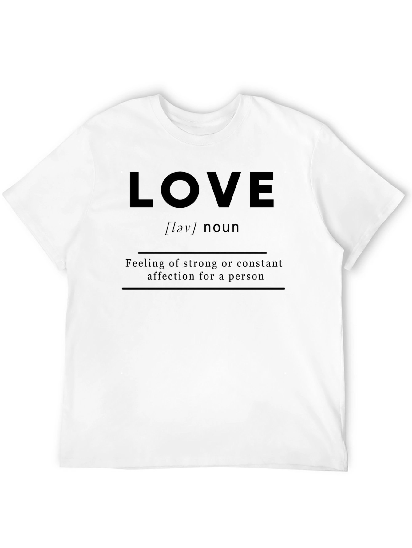 Love Definition T-Shirt - Affectionate Tee