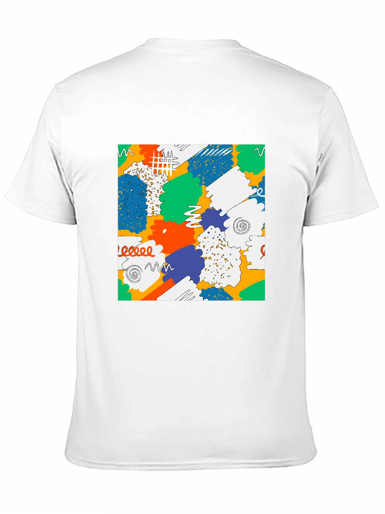 Abstract Pattern Graphic Tee - Unisex