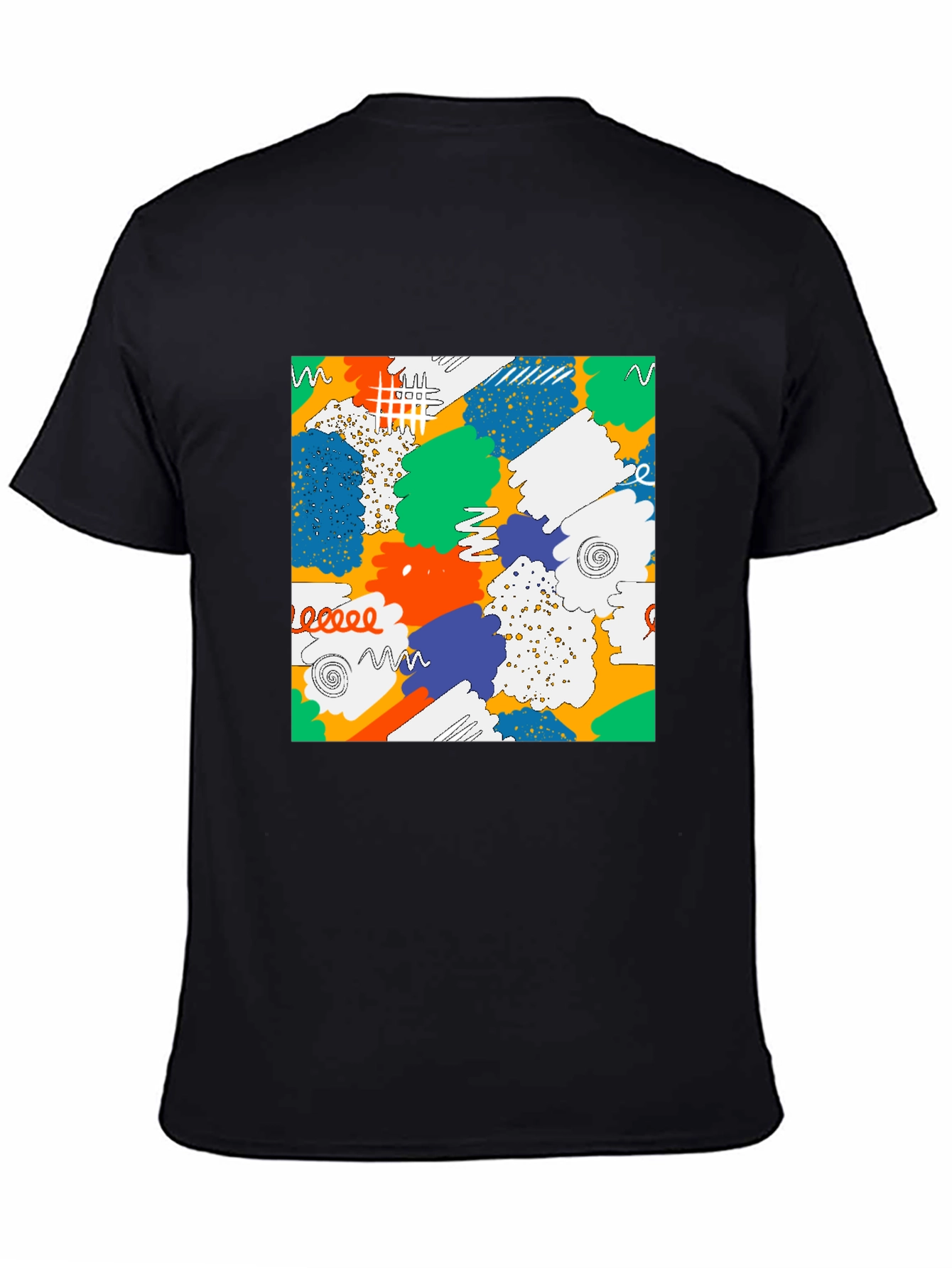 Abstract Pattern Graphic Tee - Unisex