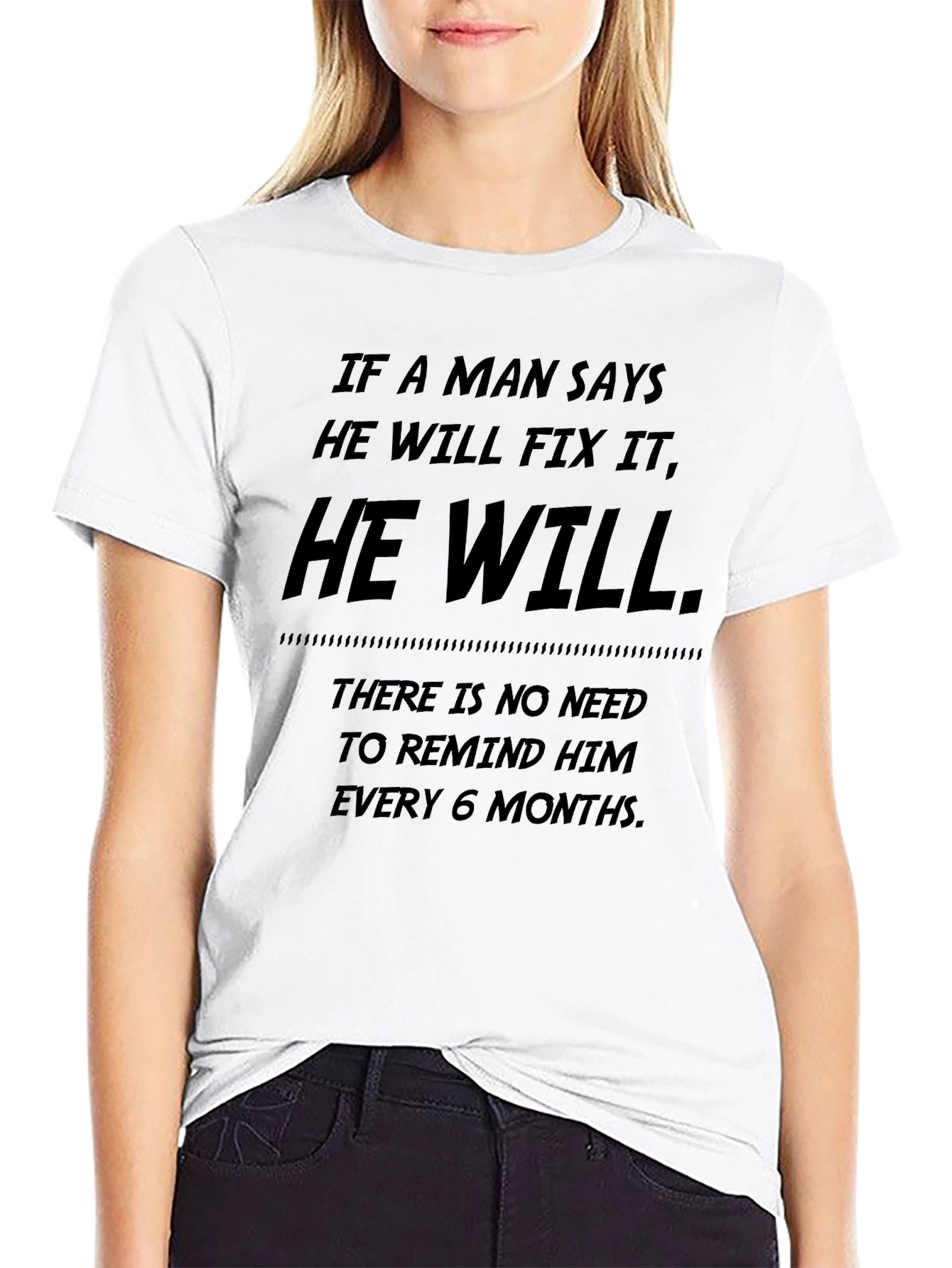 Mens He Will Fix It Graphic T-Shirt