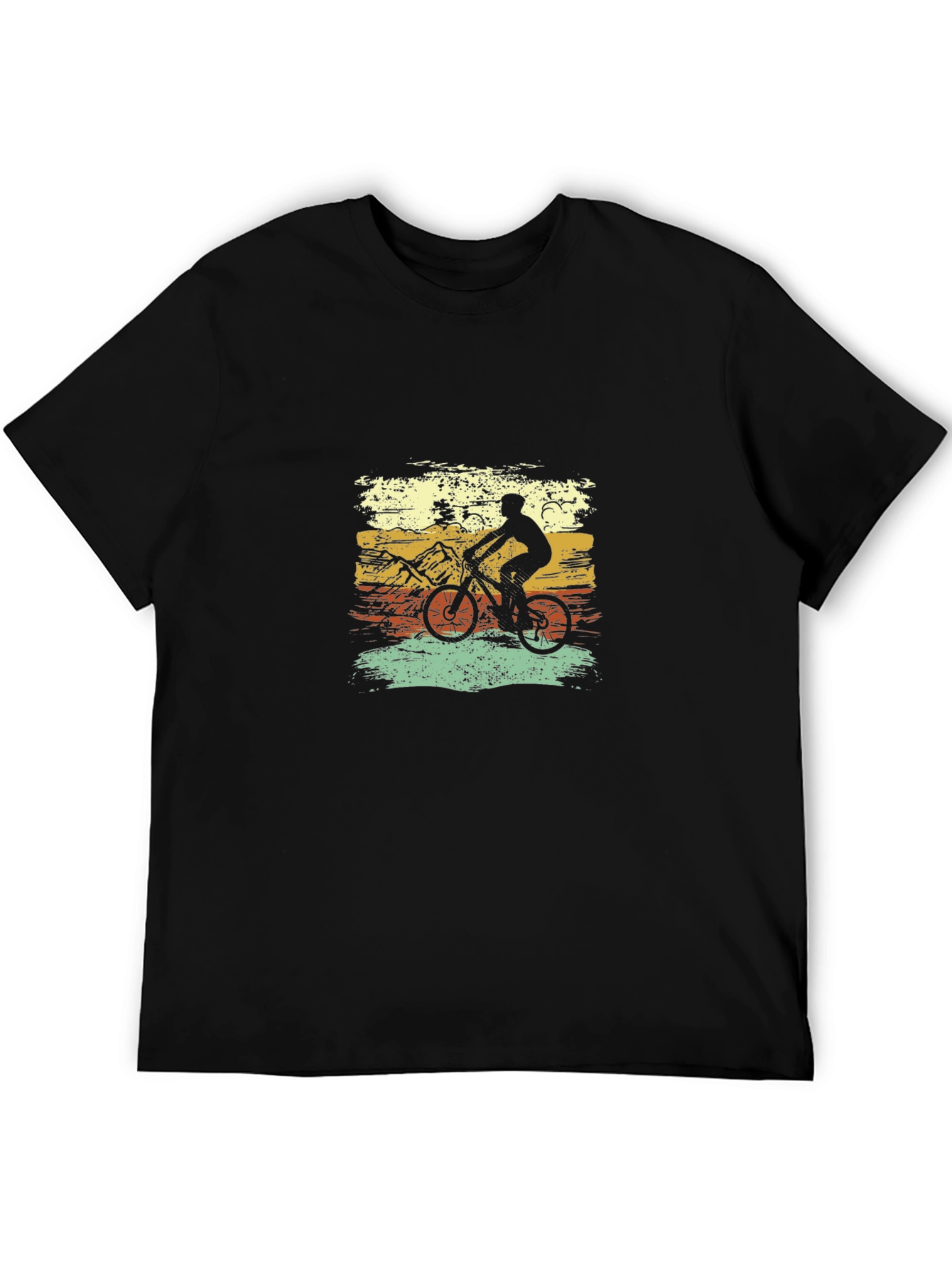 Retro Mountain Biker Graphic Tee