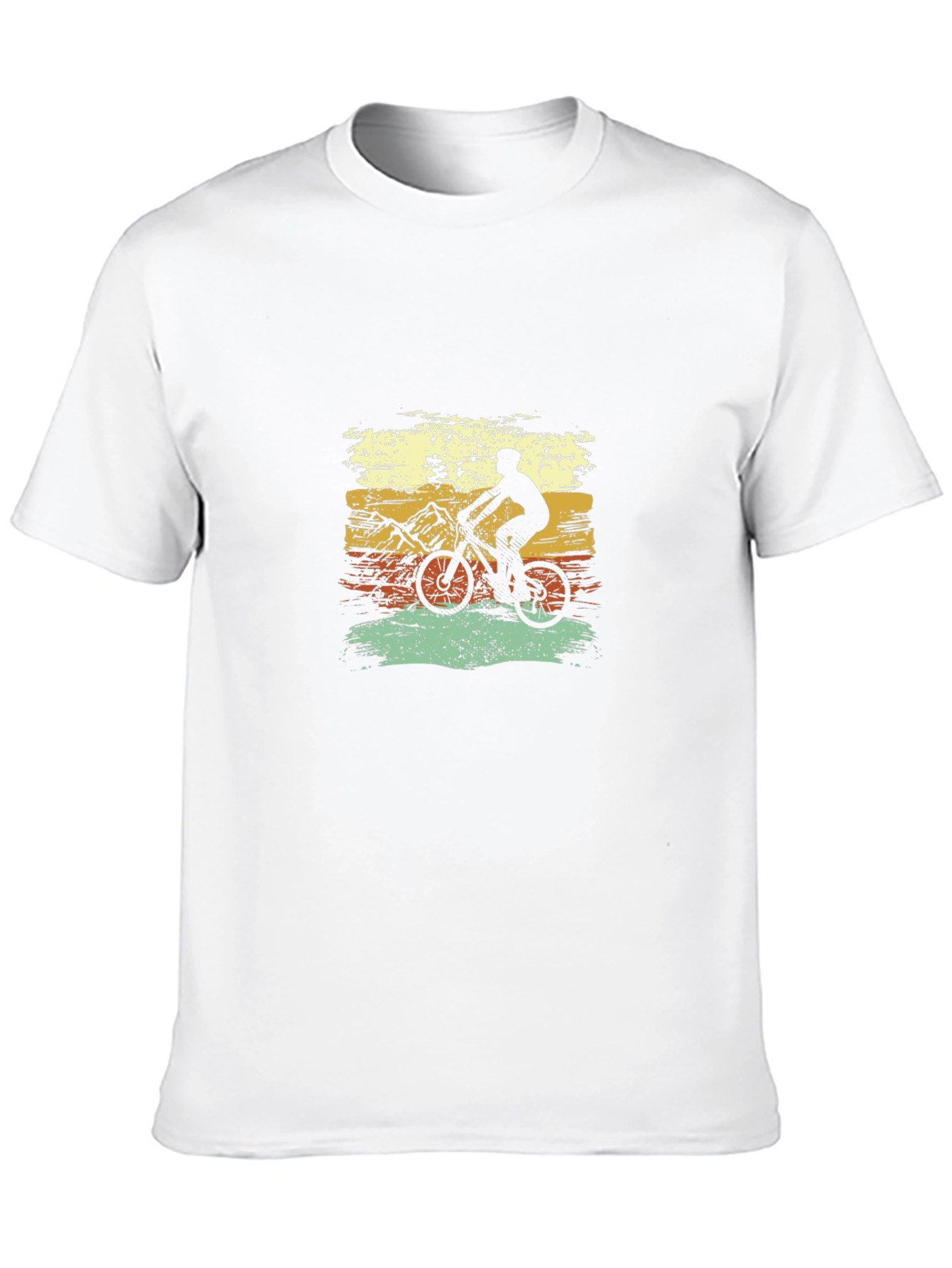 Retro Mountain Biker Graphic Tee