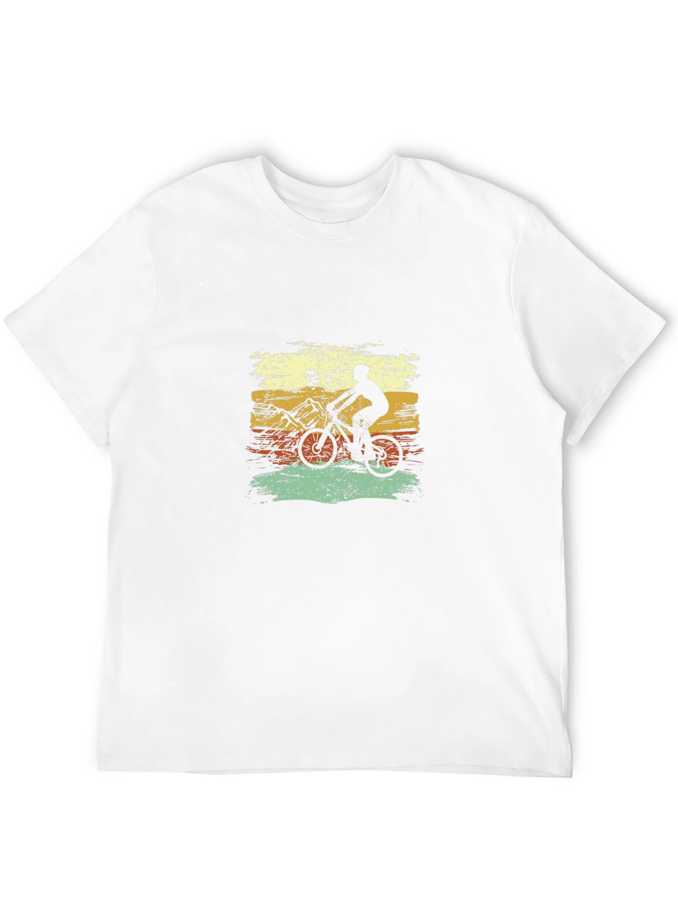 Retro Mountain Biker Graphic Tee