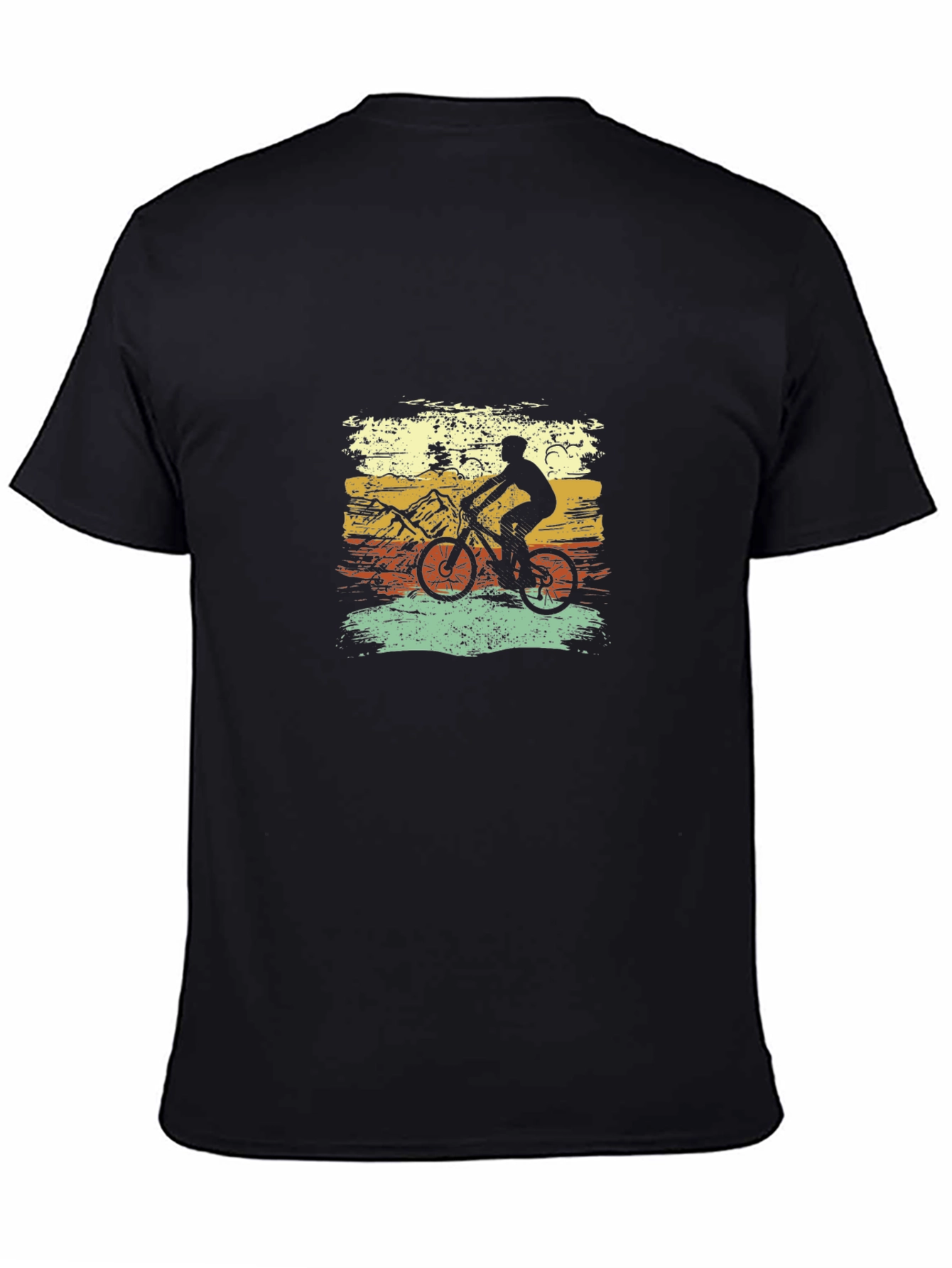 Retro Mountain Biker Graphic Tee