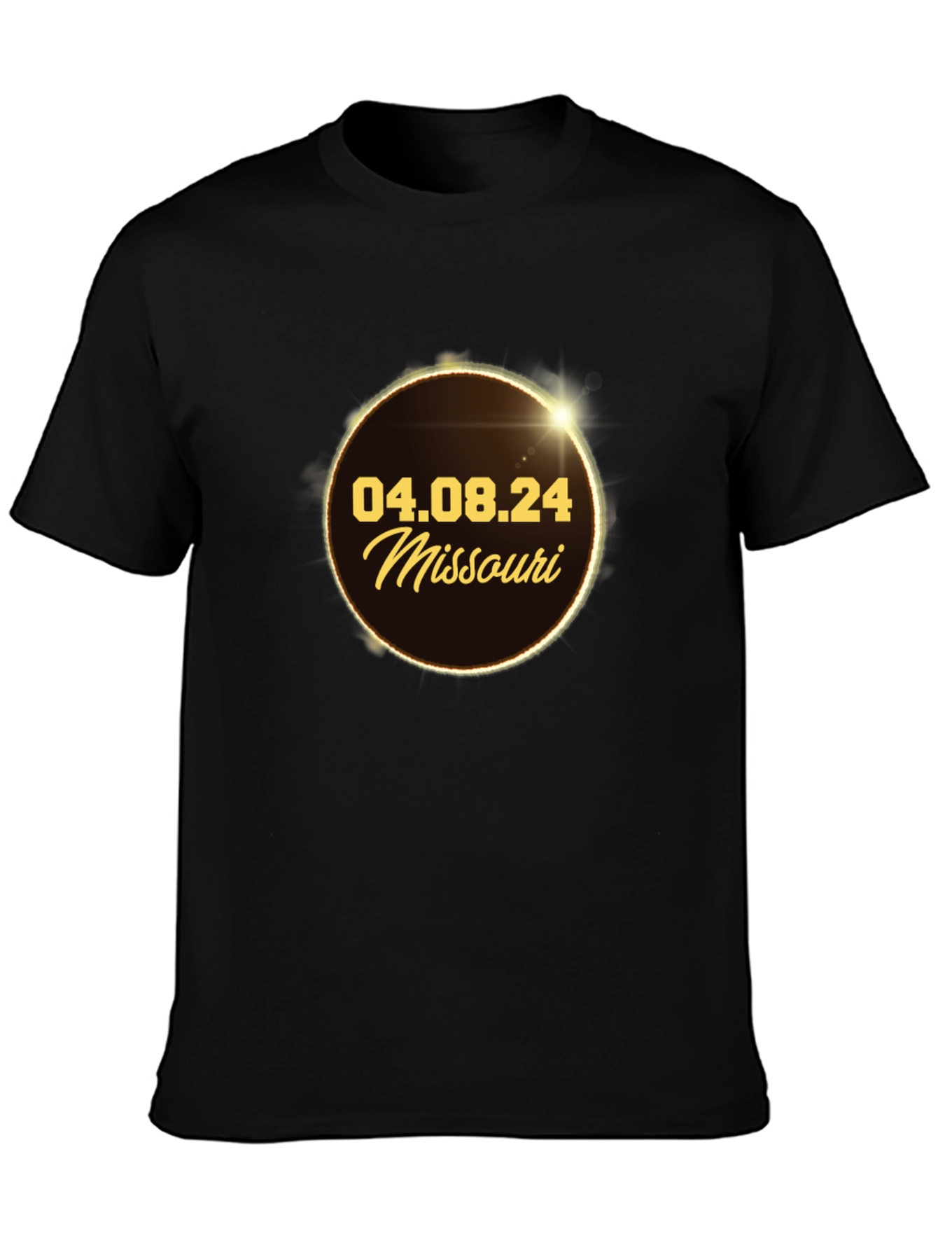 Eclipse Missouri 2024 T-Shirt - Total Solar Eclipse Souvenir
