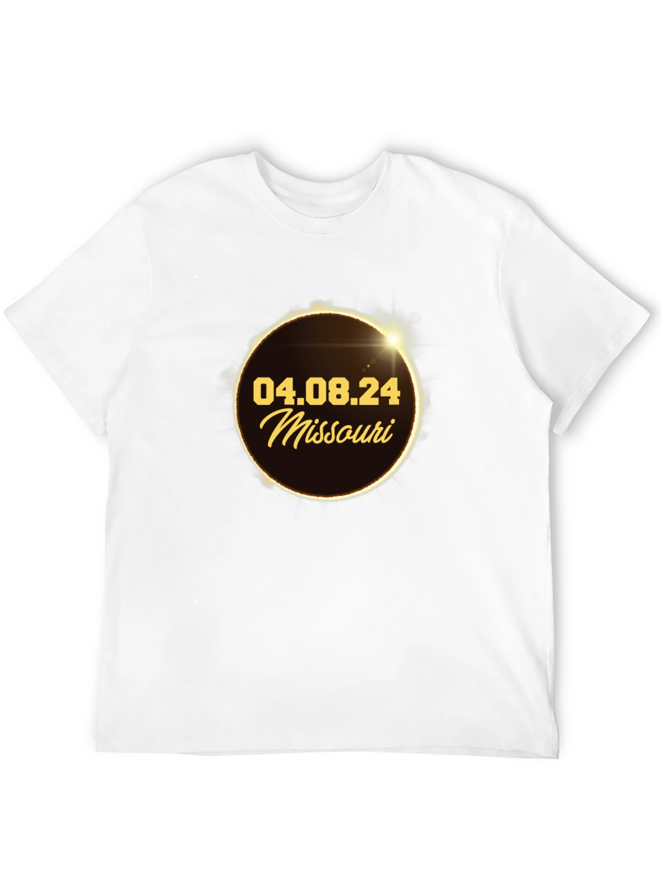 Eclipse Missouri 2024 T-Shirt - Total Solar Eclipse Souvenir