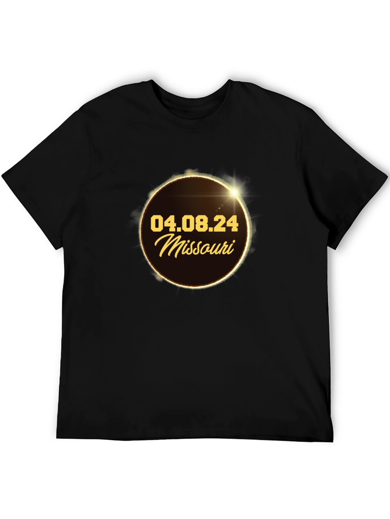 Eclipse Missouri 2024 T-Shirt - Total Solar Eclipse Souvenir