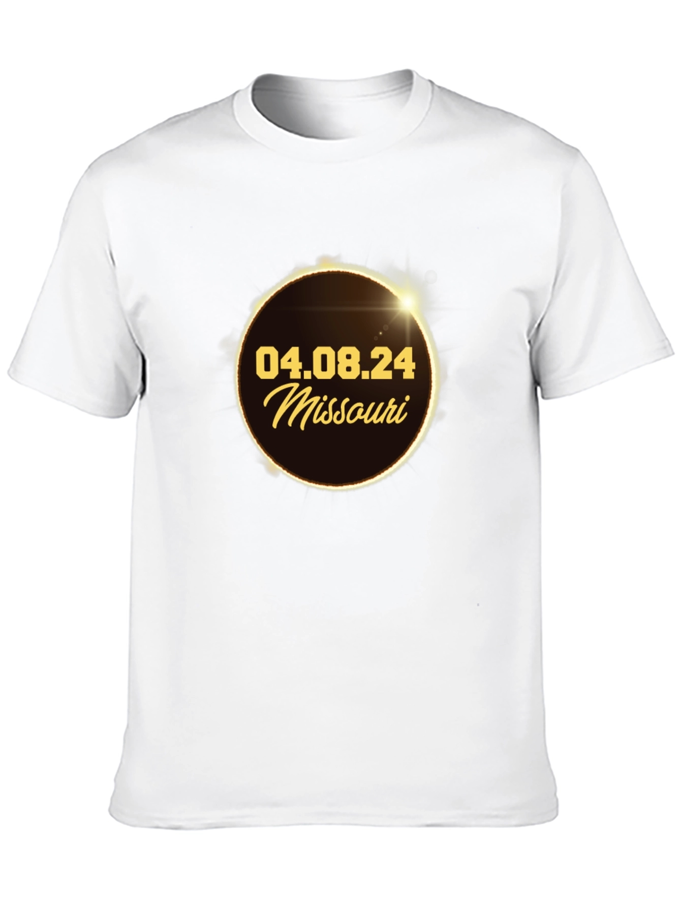 Eclipse Missouri 2024 T-Shirt - Total Solar Eclipse Souvenir
