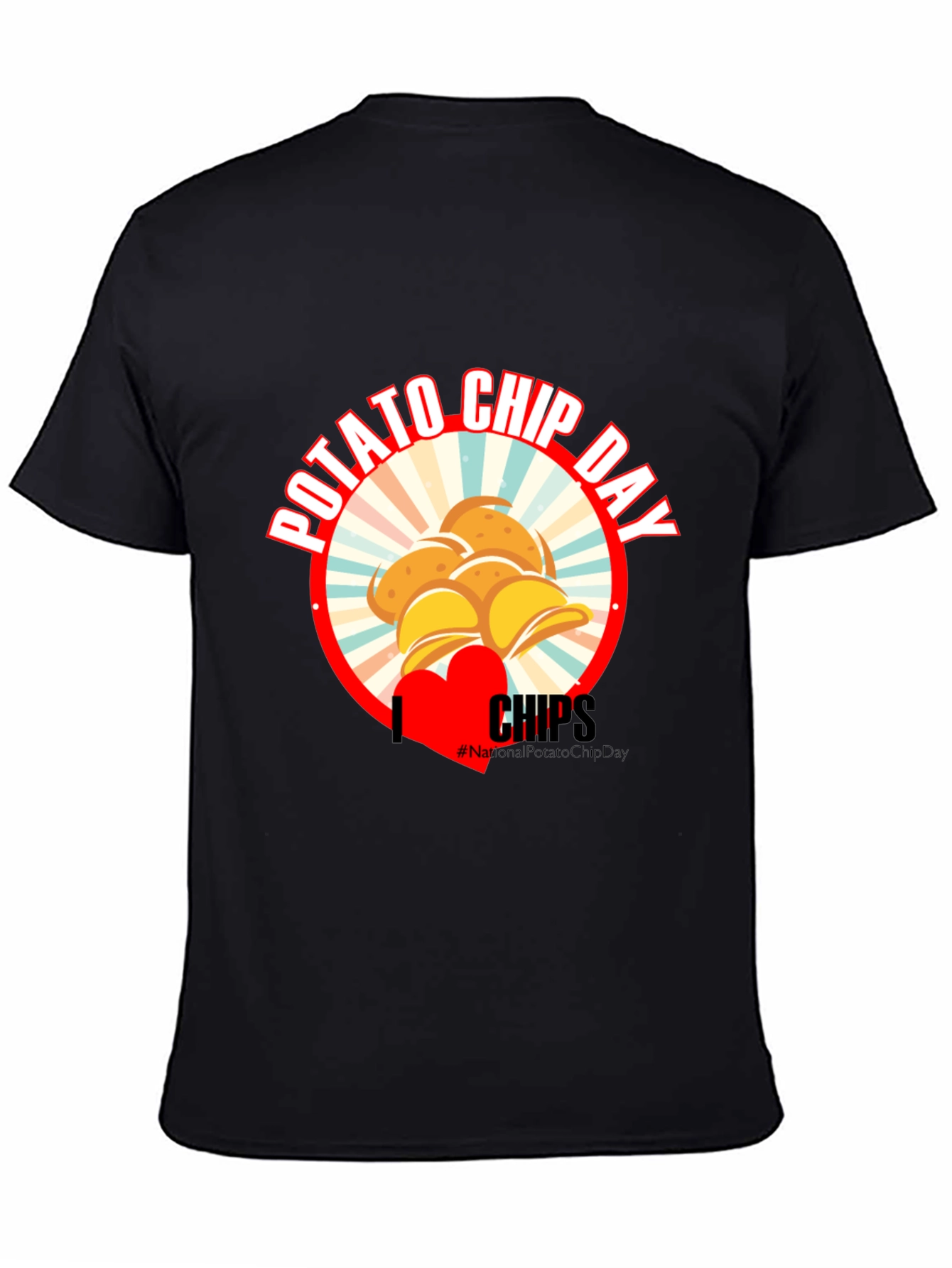 Potato Chip Day T-Shirt - Snack Lover Tee
