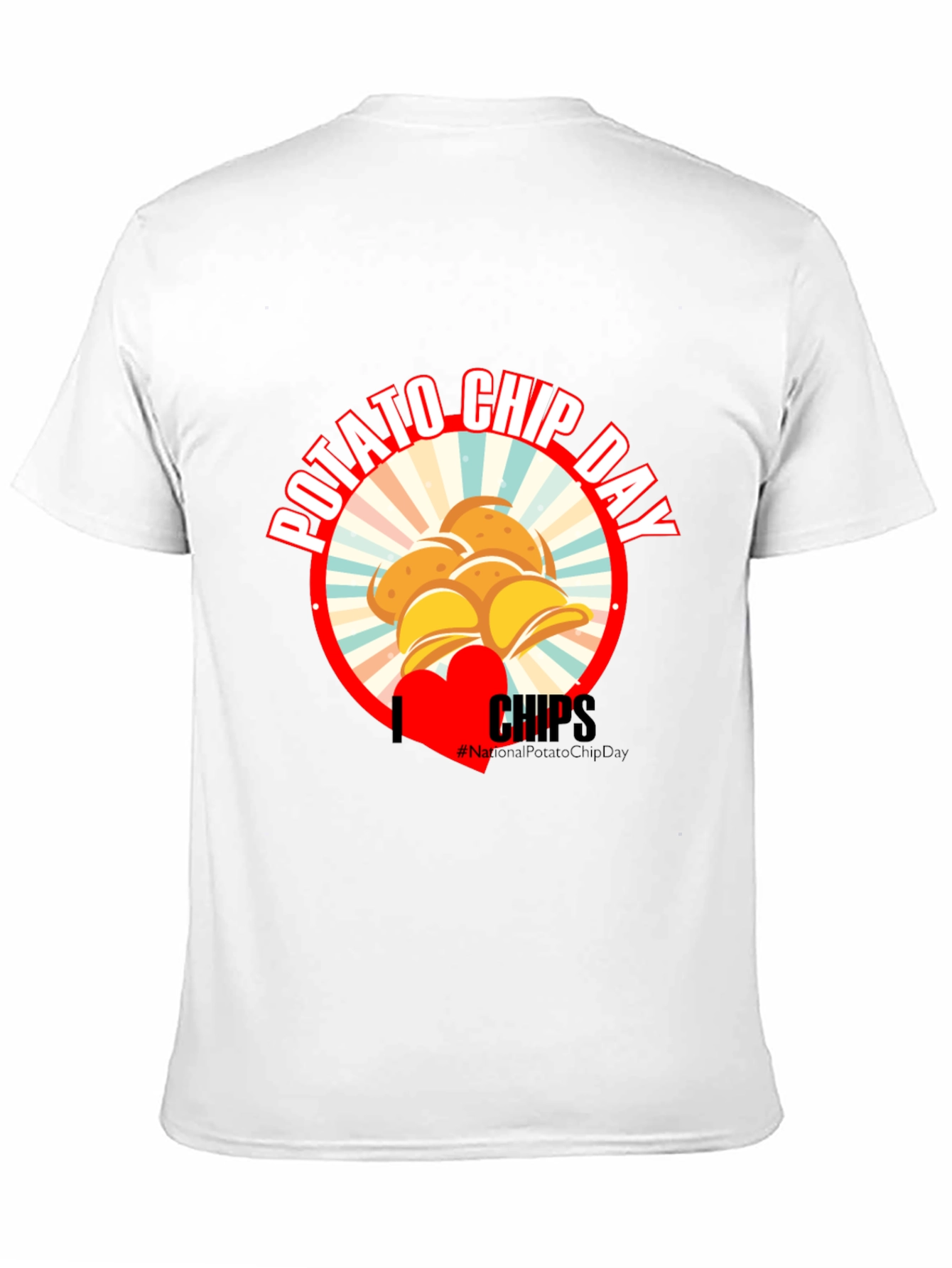 Potato Chip Day T-Shirt - Snack Lover Tee