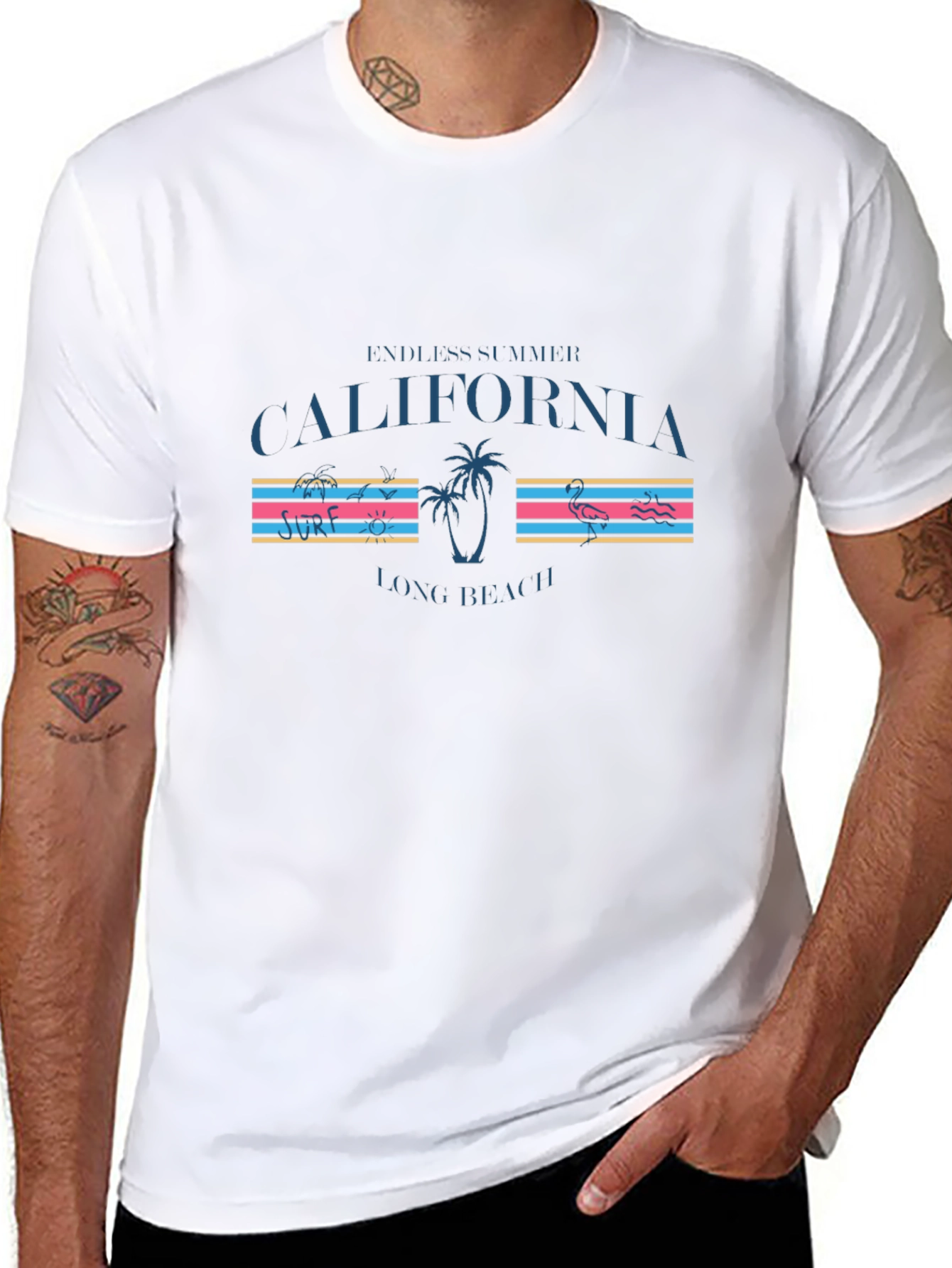 California Endless Summer Graphic T-Shirt
