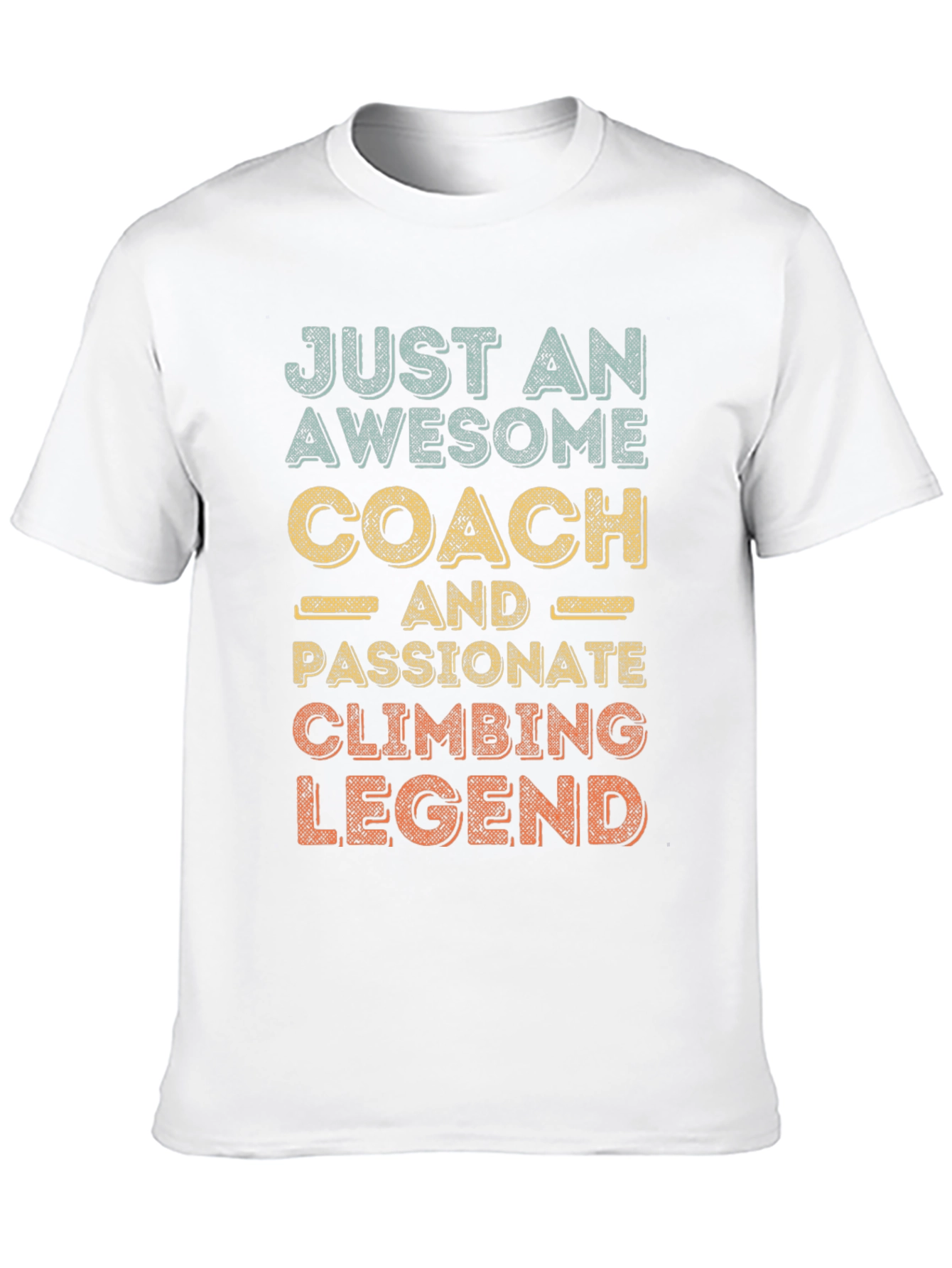 Awesome Coach Climbing Legend Graphic Tee