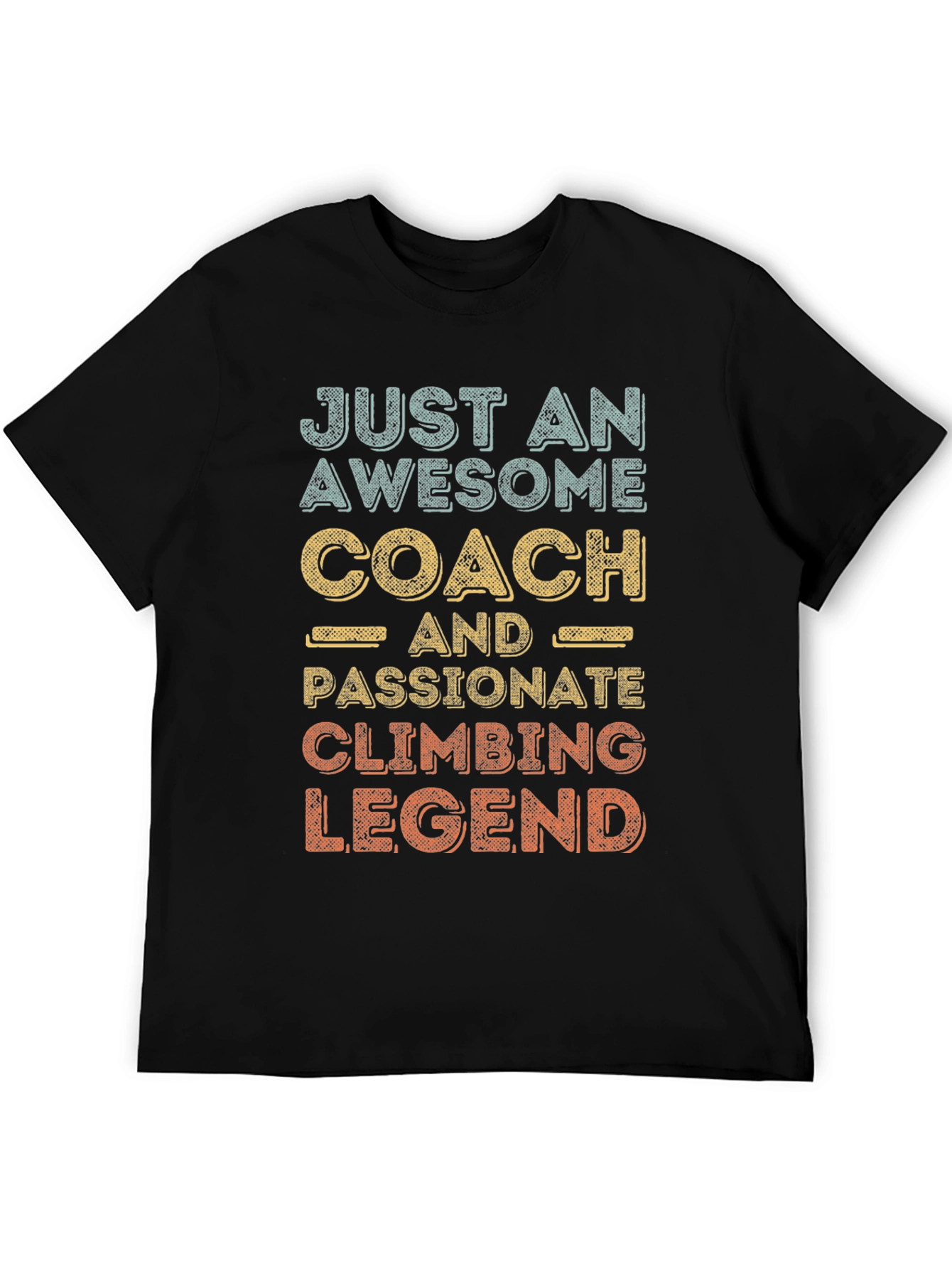 Awesome Coach Climbing Legend Graphic Tee