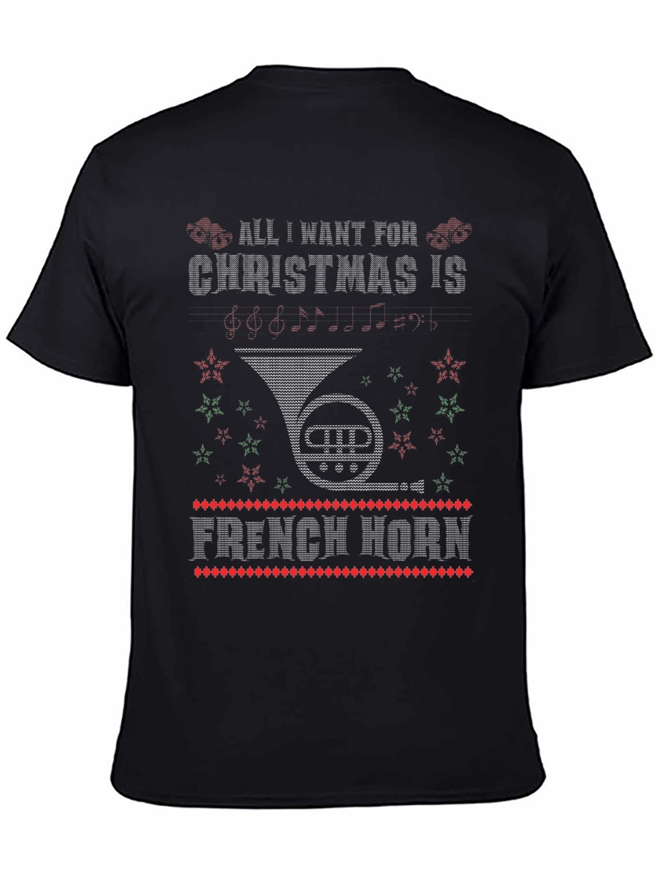 French Horn Christmas T-Shirt