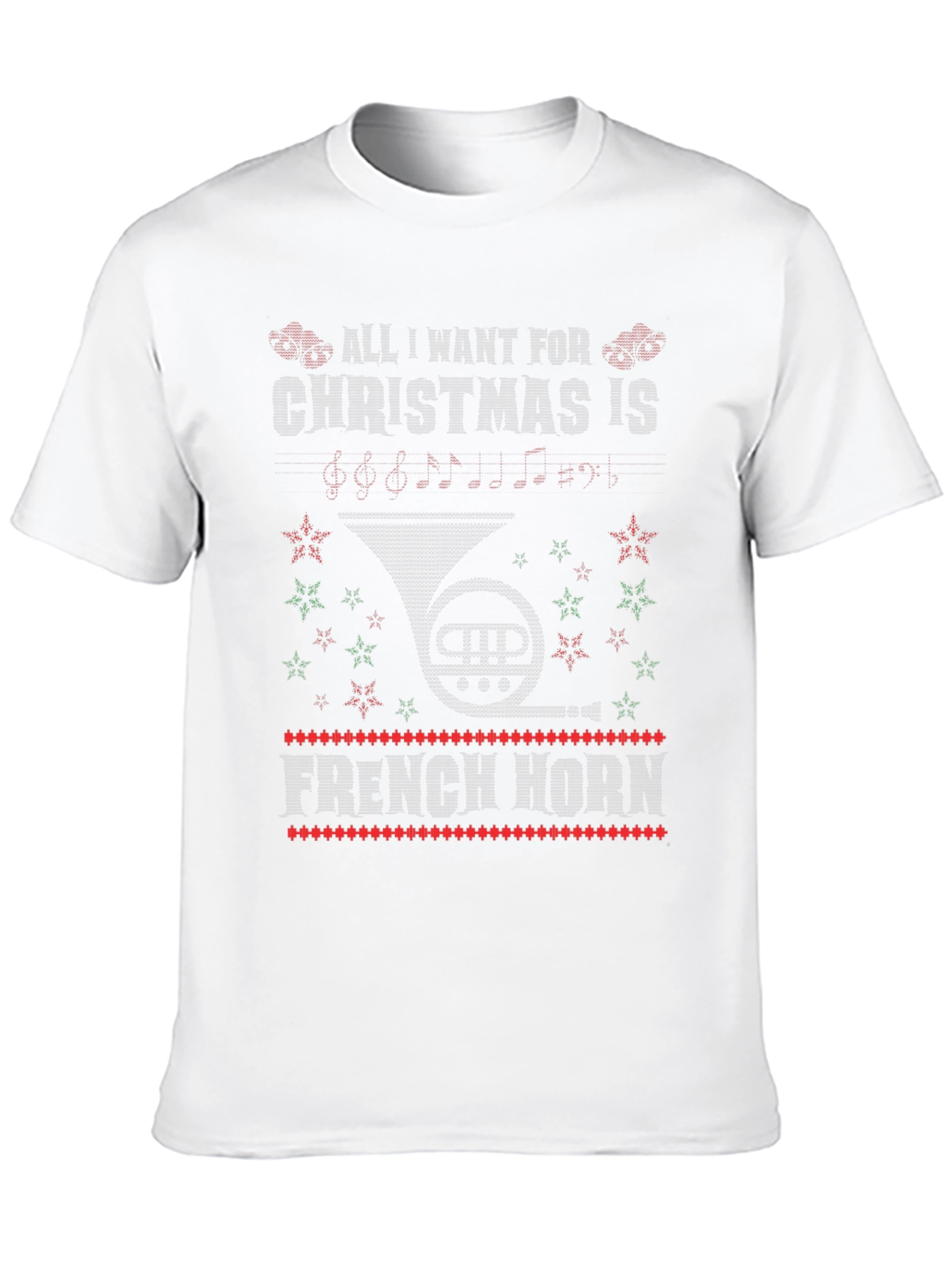 French Horn Christmas T-Shirt