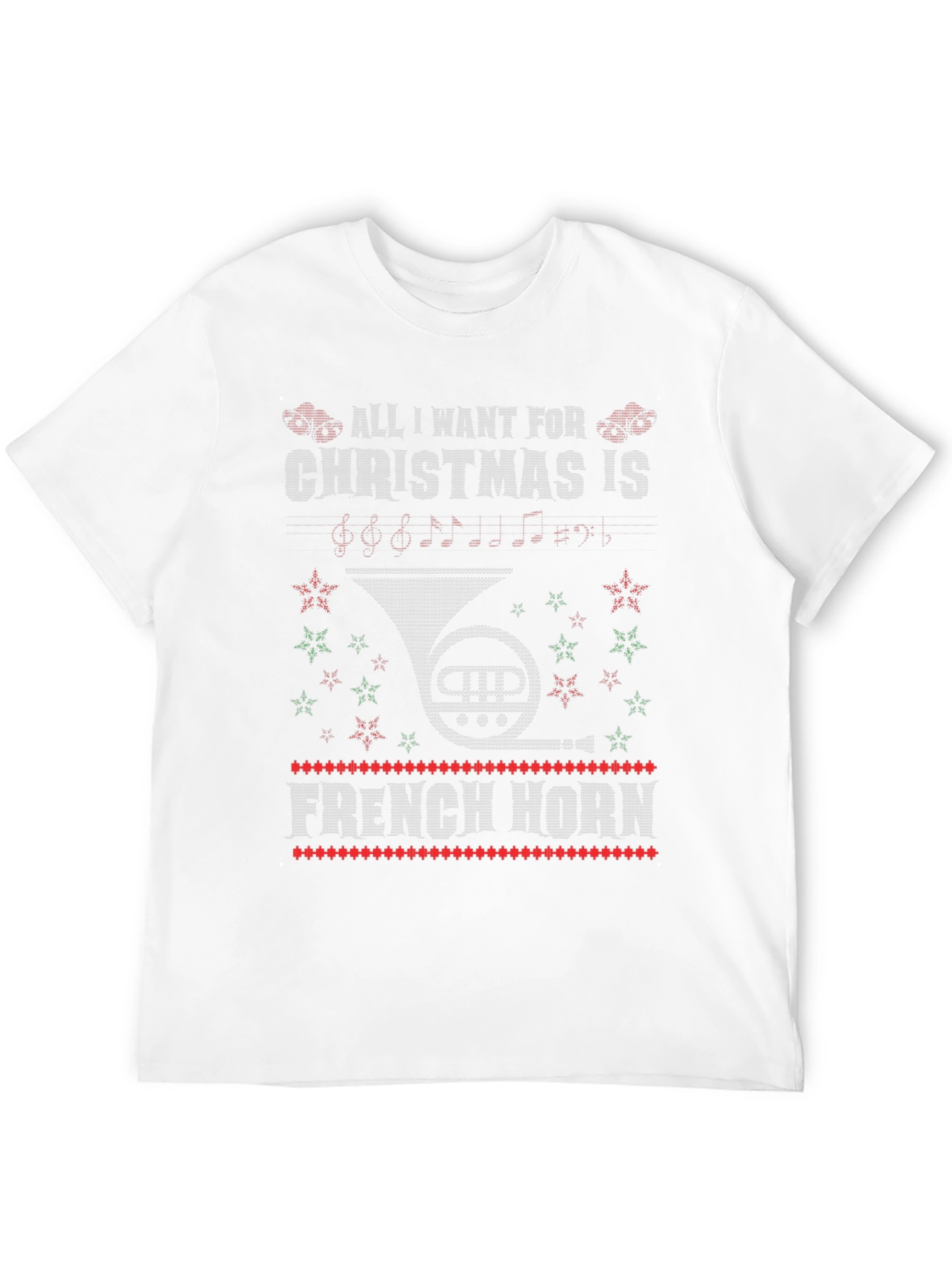 French Horn Christmas T-Shirt