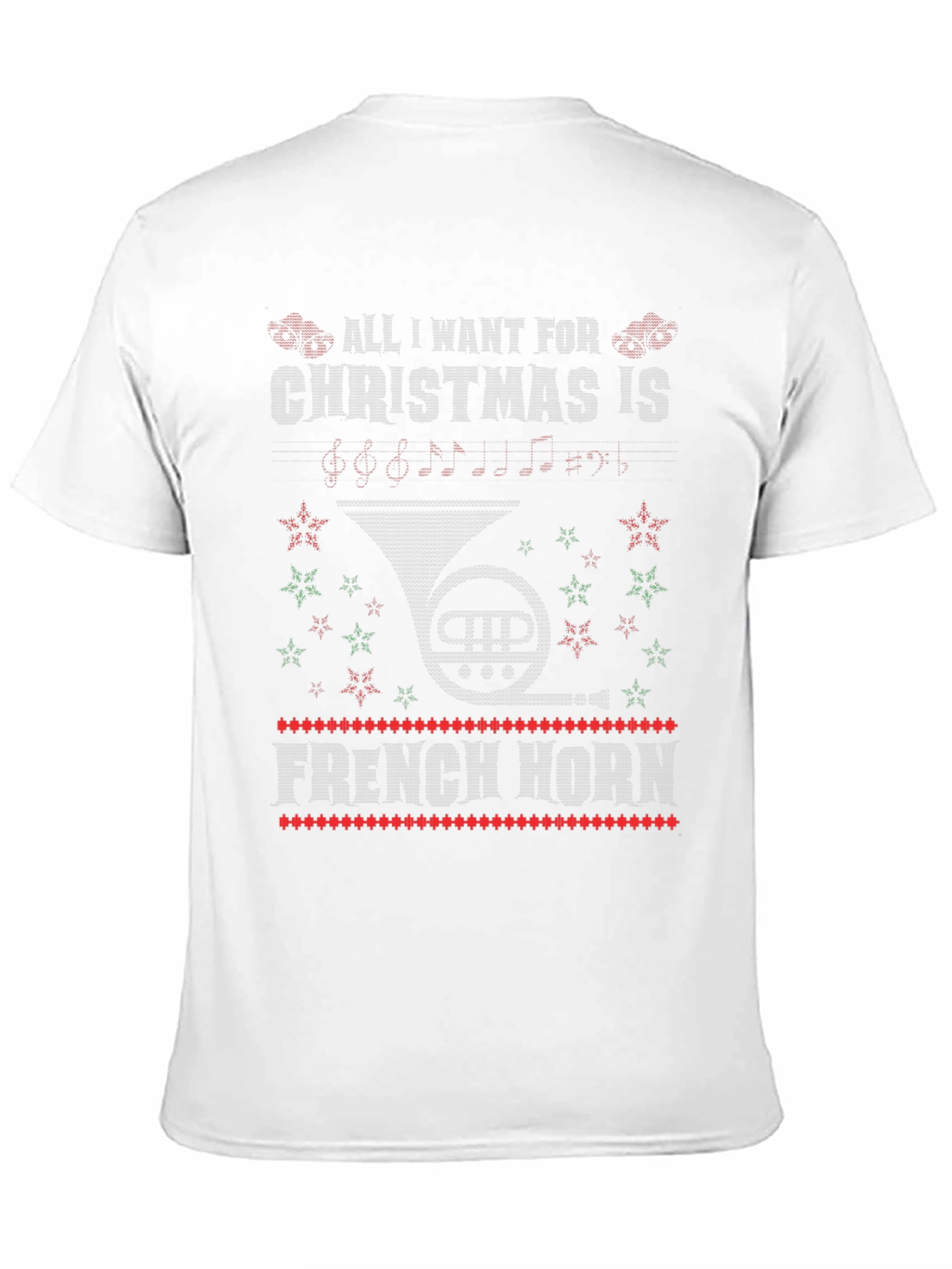 French Horn Christmas T-Shirt