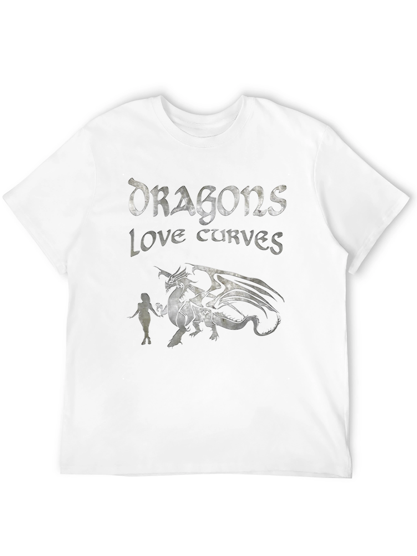 Dragons Love Curves Graphic Tee