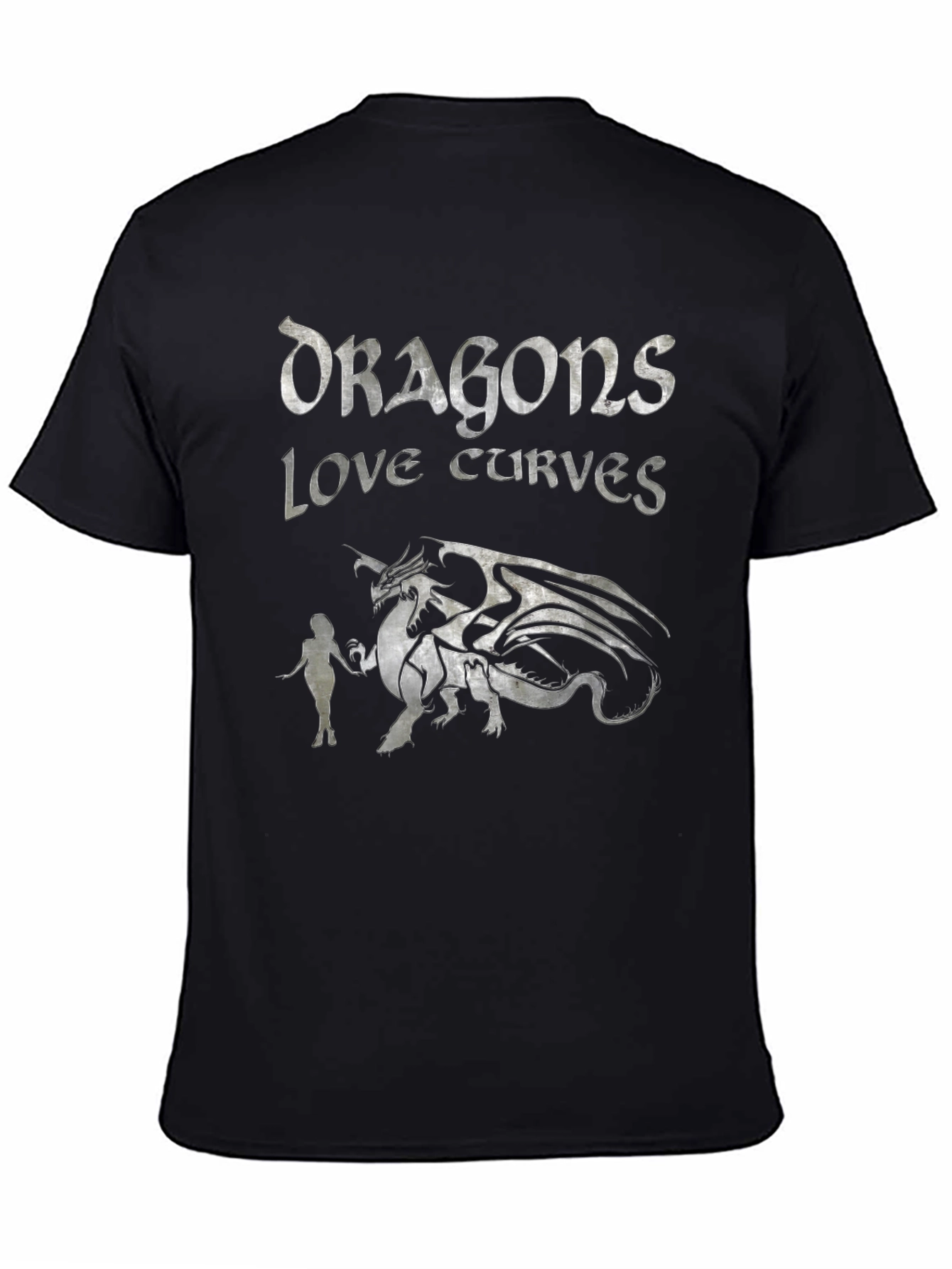 Dragons Love Curves Graphic Tee