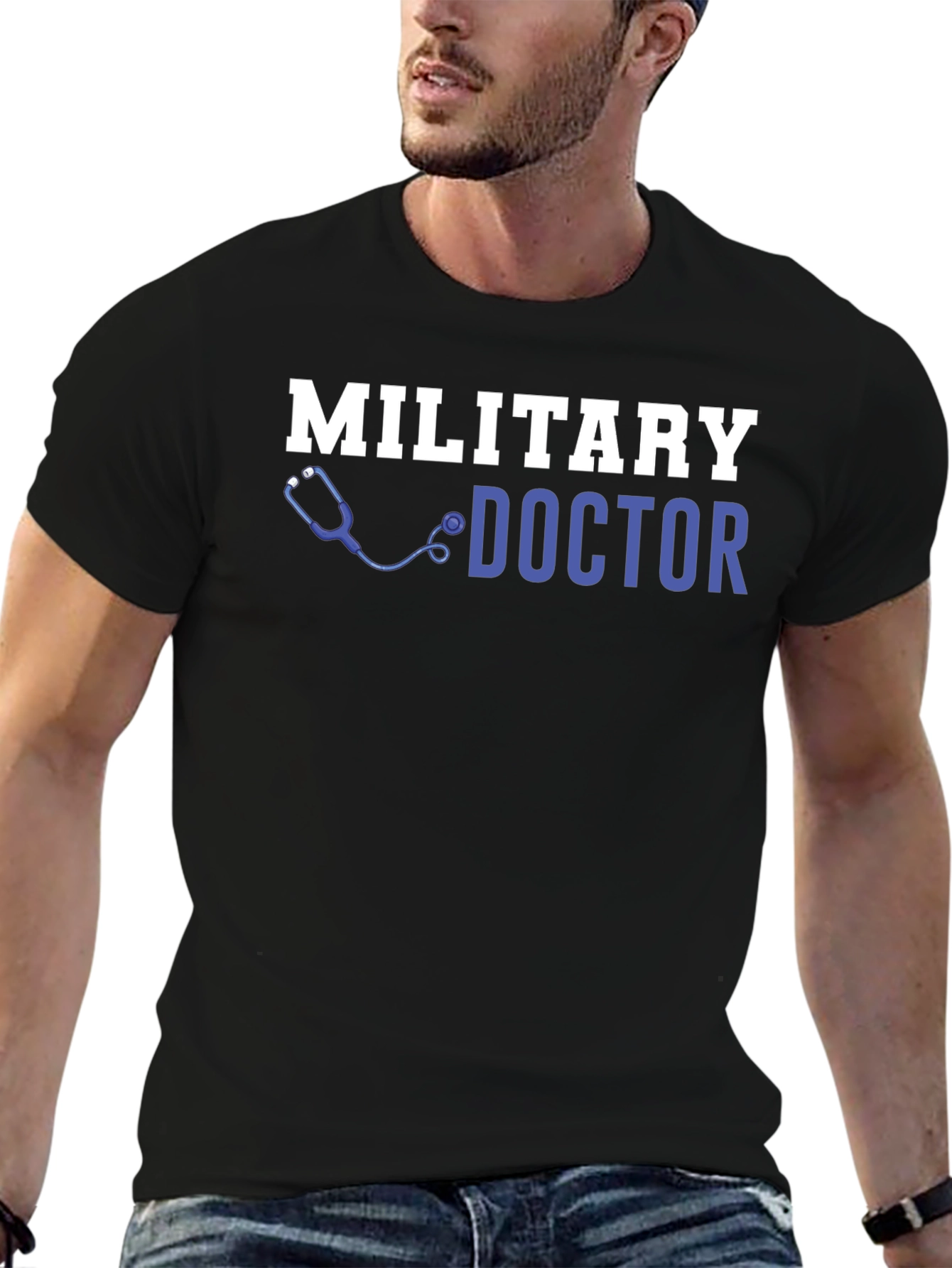 Military Doctor Graphic T-Shirt