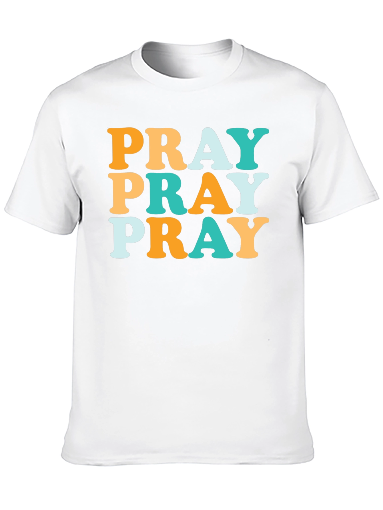 Pray Graphic T-Shirt - Stylish Religious Apparel