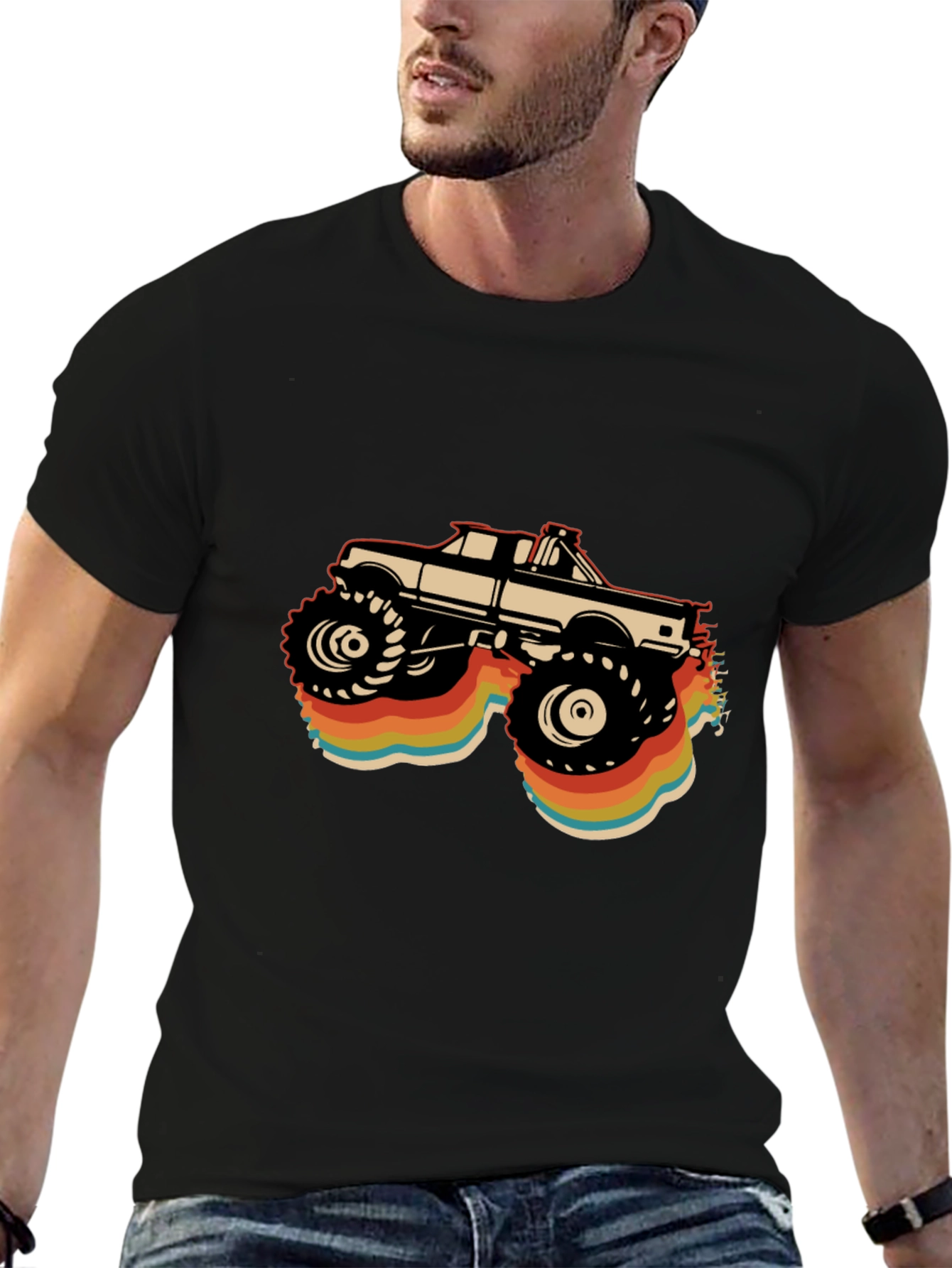 Retro Monster Truck Graphic Tee