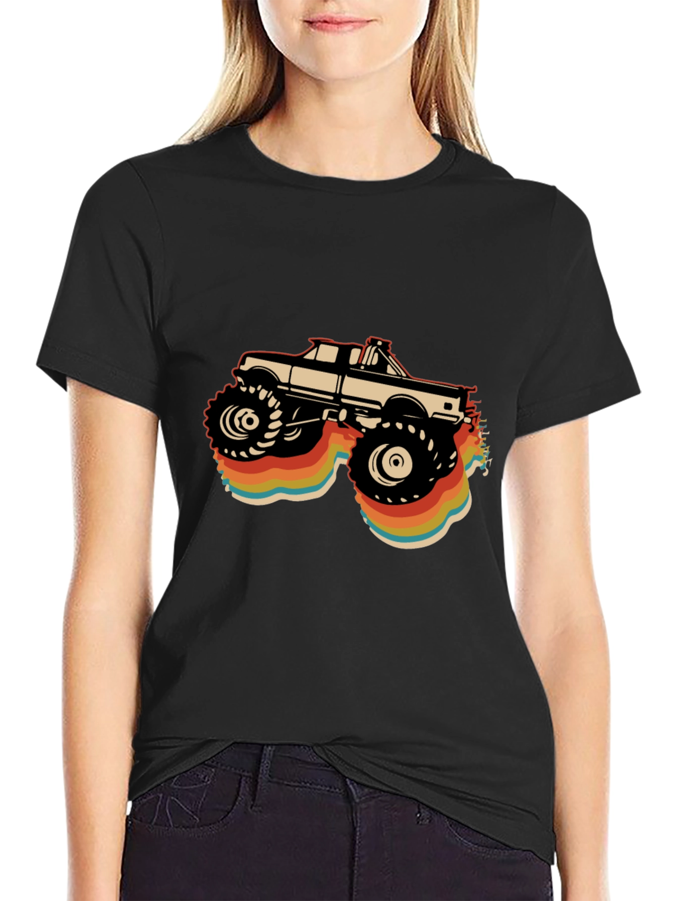Retro Monster Truck Graphic Tee