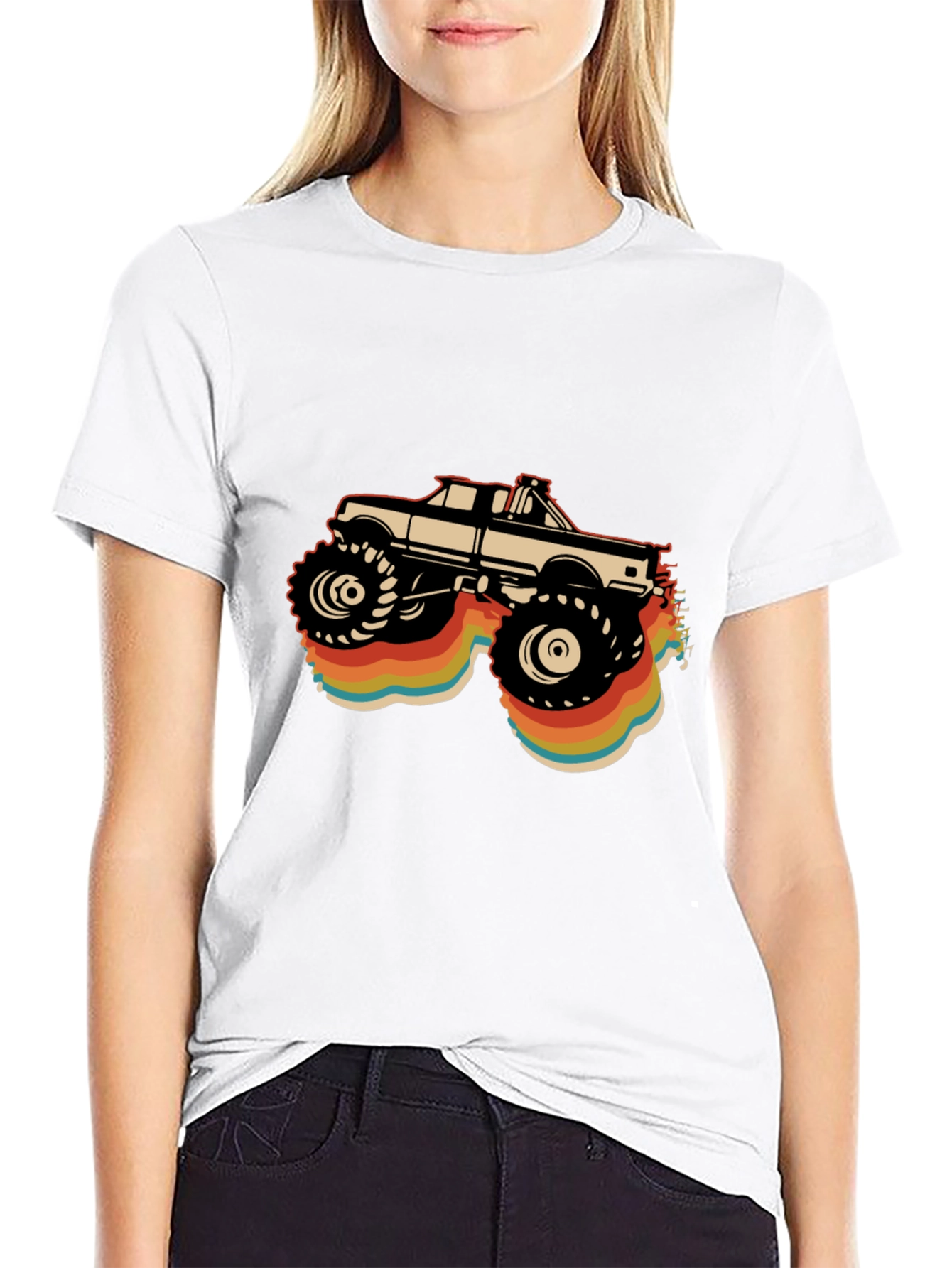 Retro Monster Truck Graphic Tee