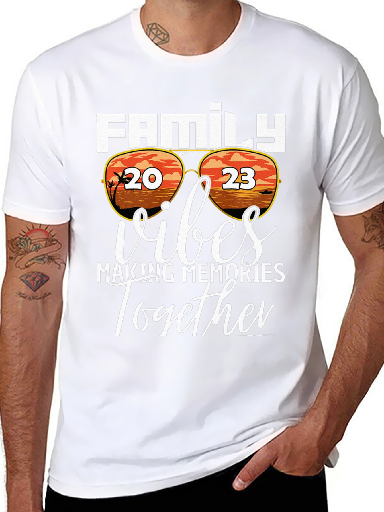 Family Vibes 2023 T-Shirt - Making Memories Together