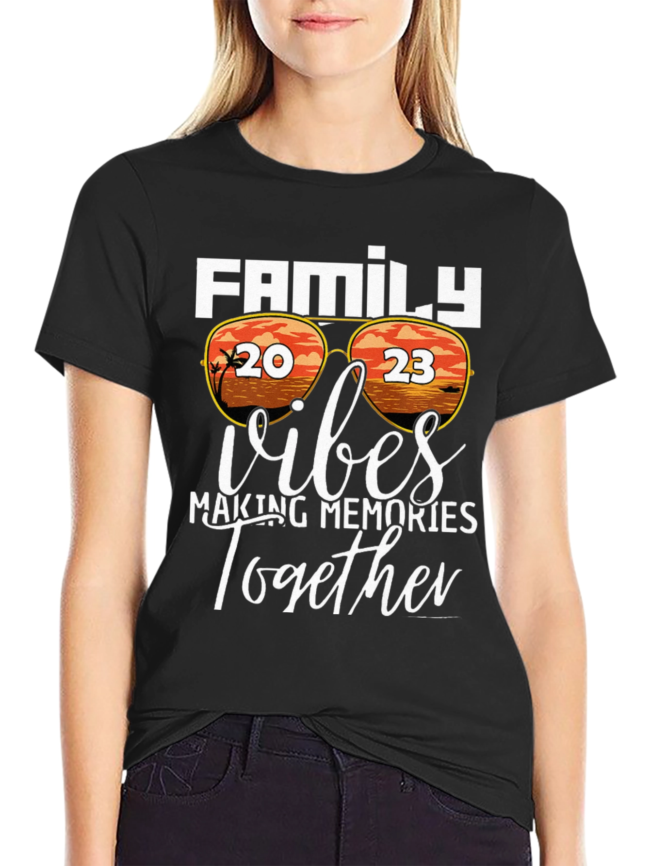 Family Vibes 2023 T-Shirt - Making Memories Together